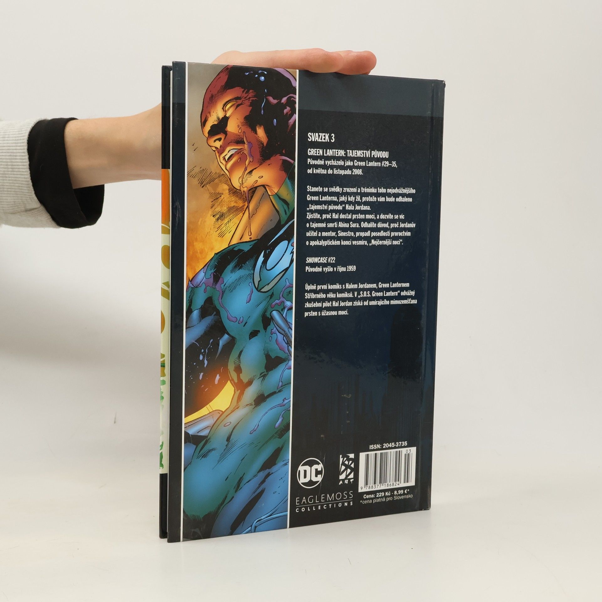 Kolektív autorov Green Lantern. Tajemství původu