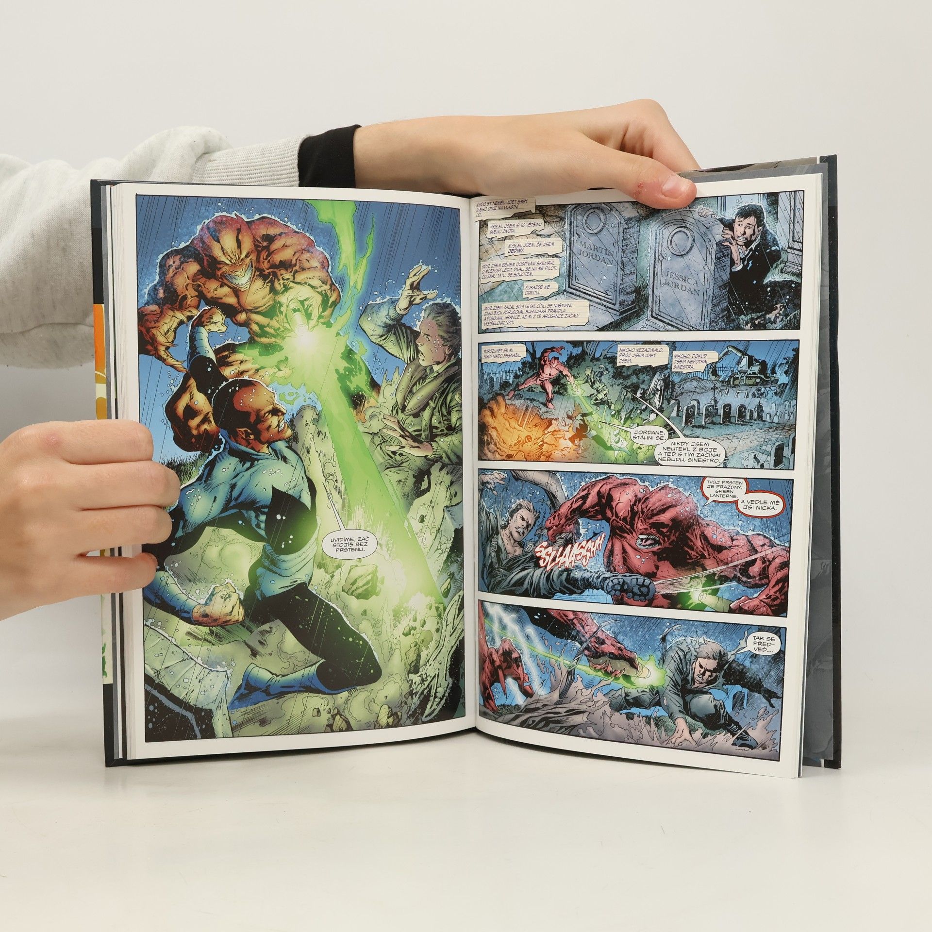 Kolektív autorov Green Lantern. Tajemství původu