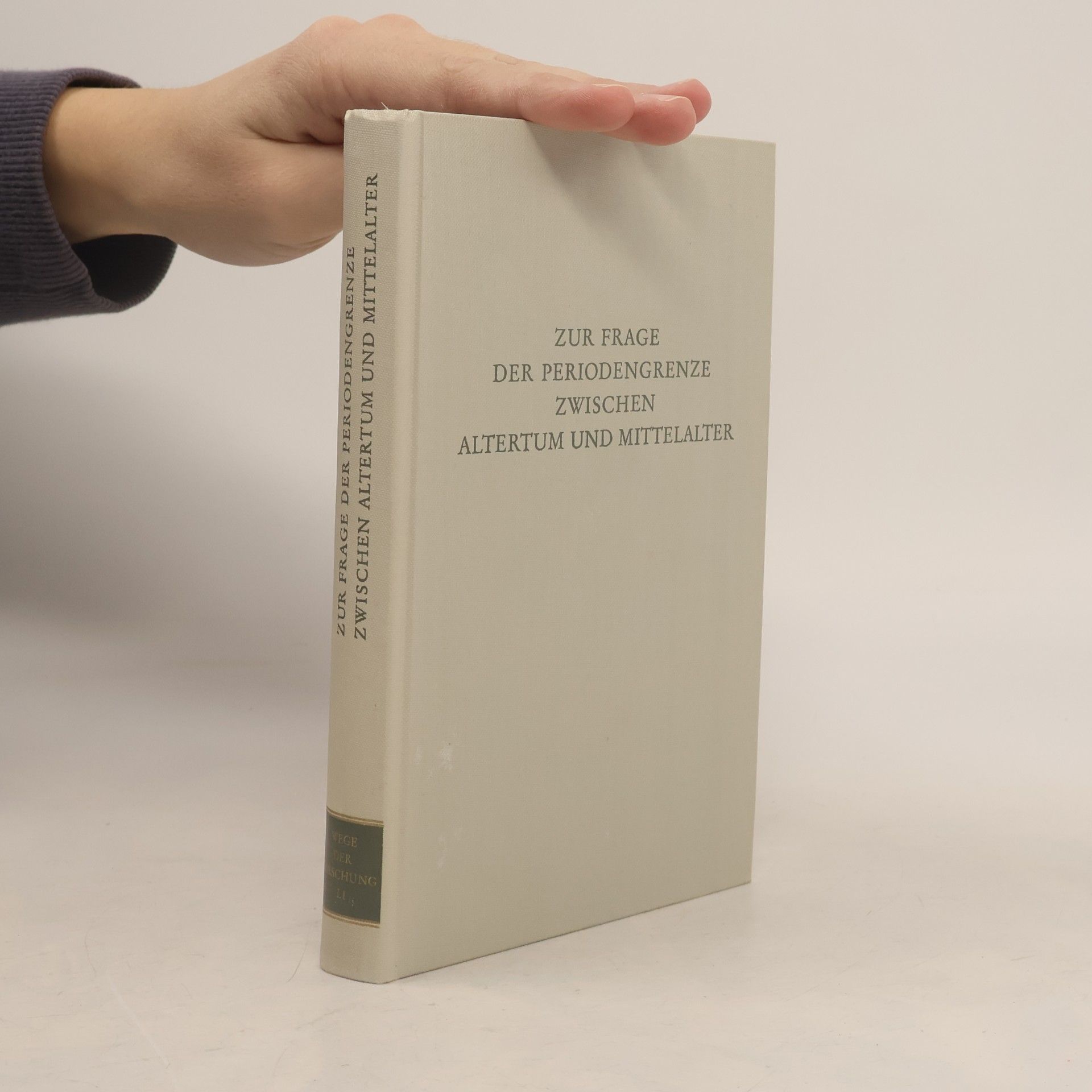 Autorenkollektiv Zur Frage der Periodengrenze zwischen Altertum und Mittelalter