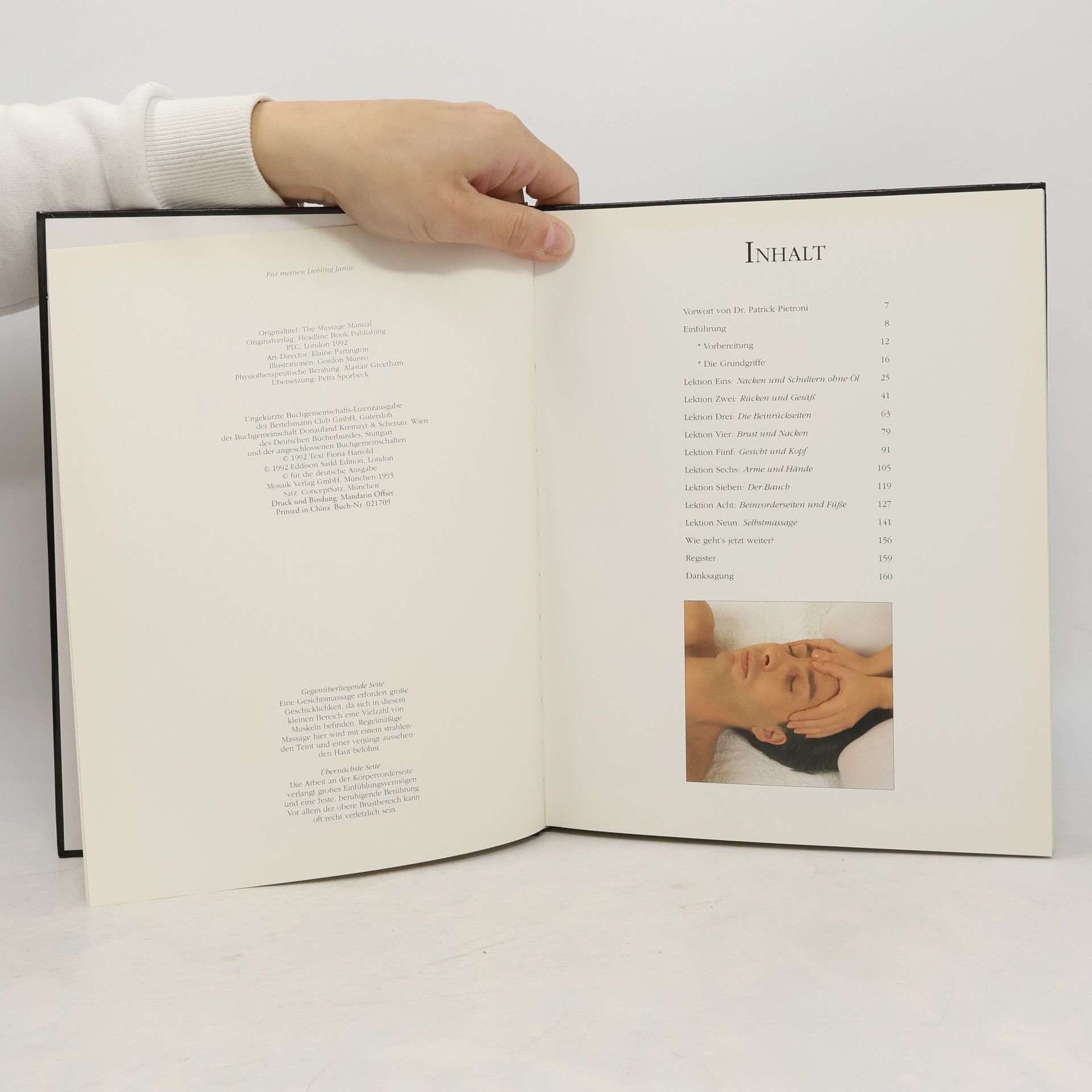 Fiona Harrold Das grosse Massage Handbuch