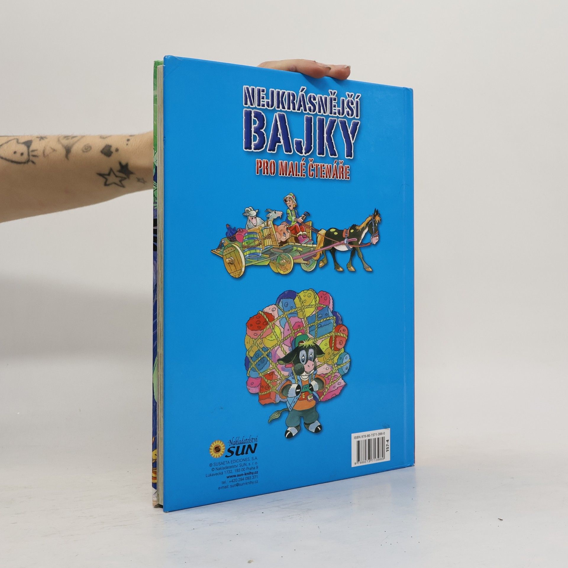 Kateřina Brouk Nejkrásnější bajky pro malé čtenáře