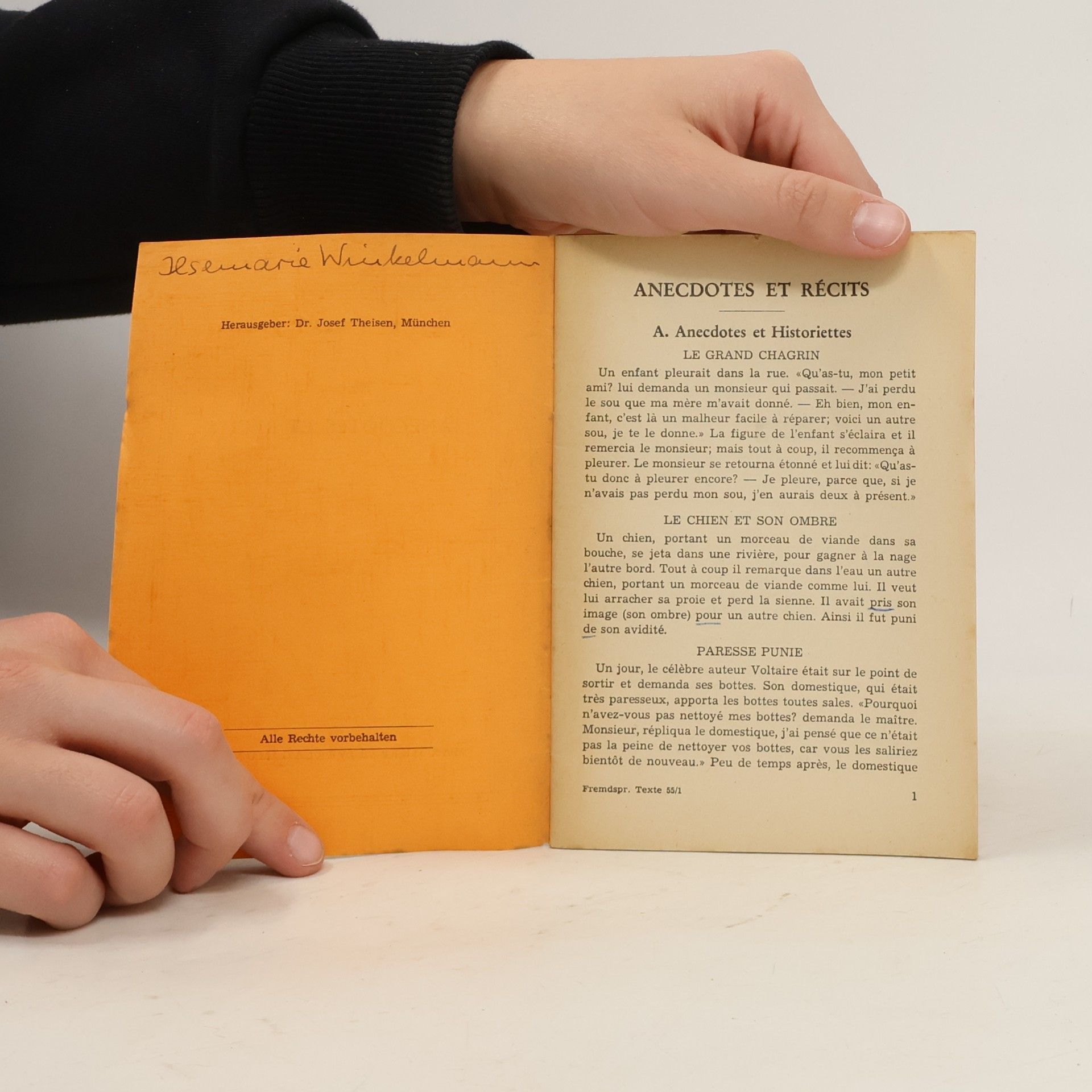 Autorenkollektiv ANECDOTES ET RÉCITS