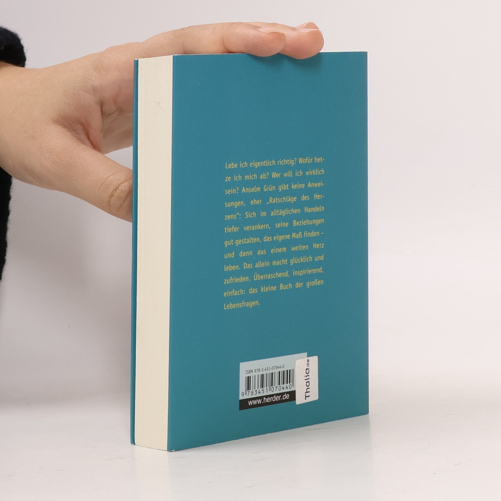 Anselm Grün Das kleine Buch vom guten Leben