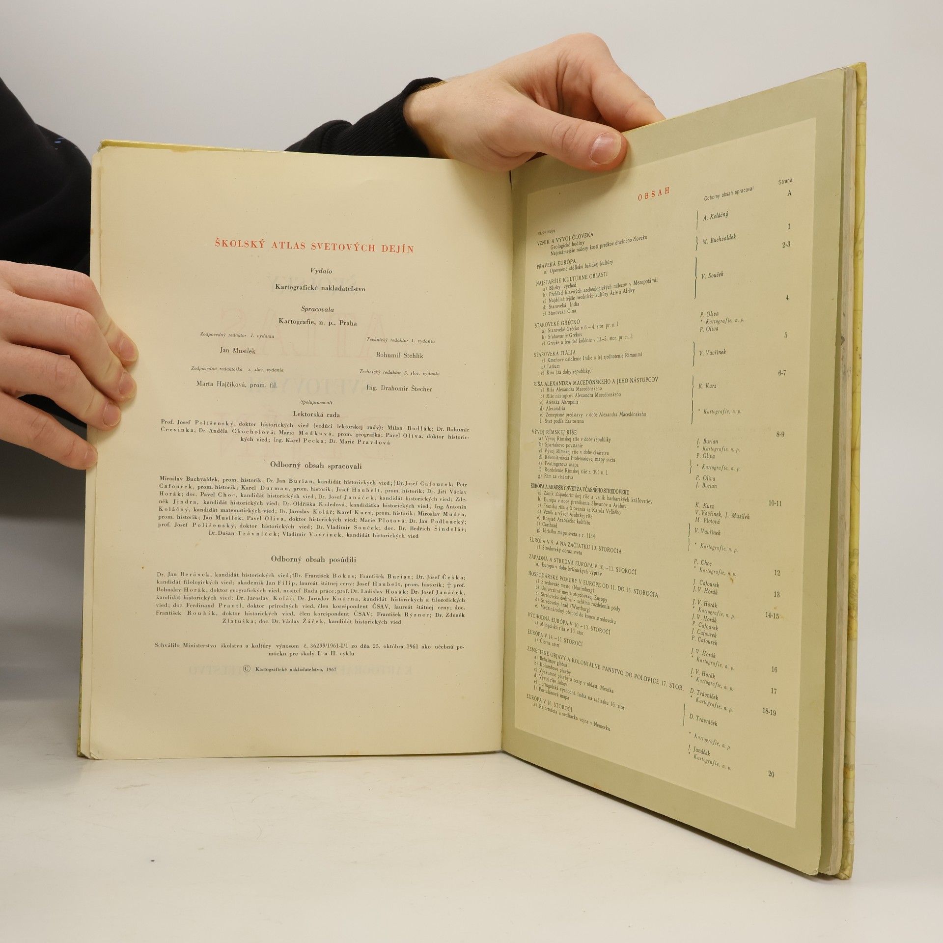 Various authors Školský atlas svetových dejín