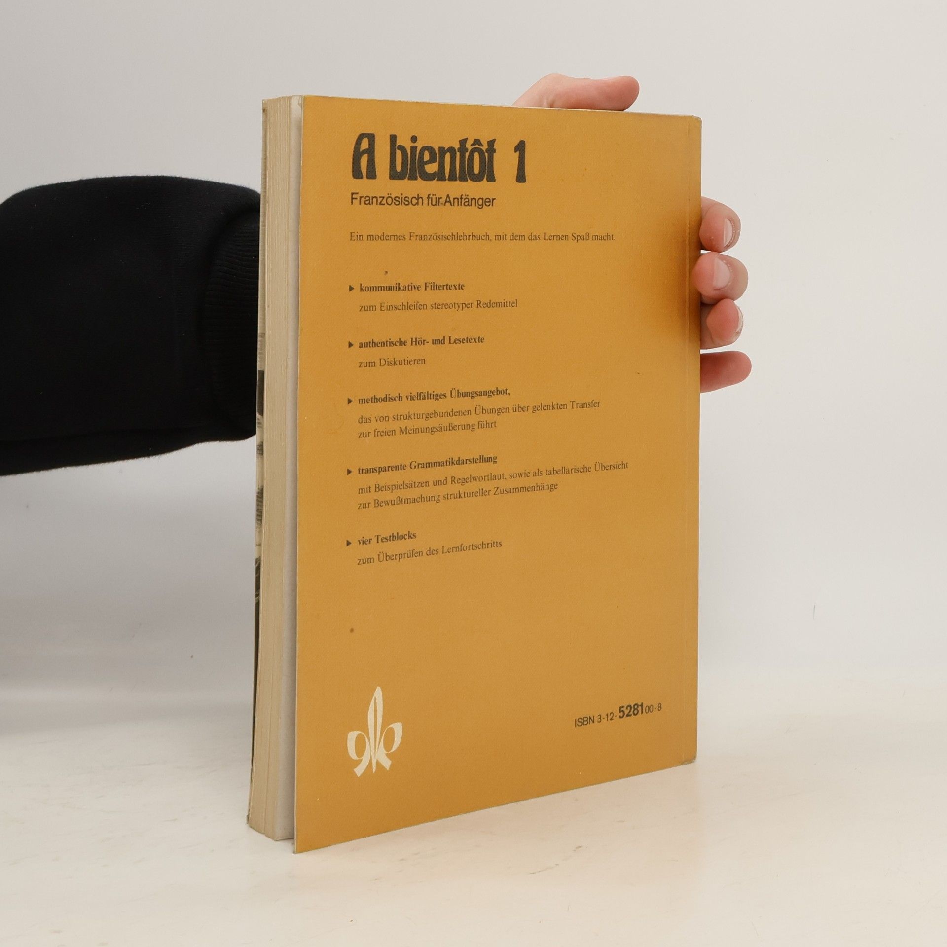 Autorenkollektiv A bientôt. Französisch für Anfänger 1