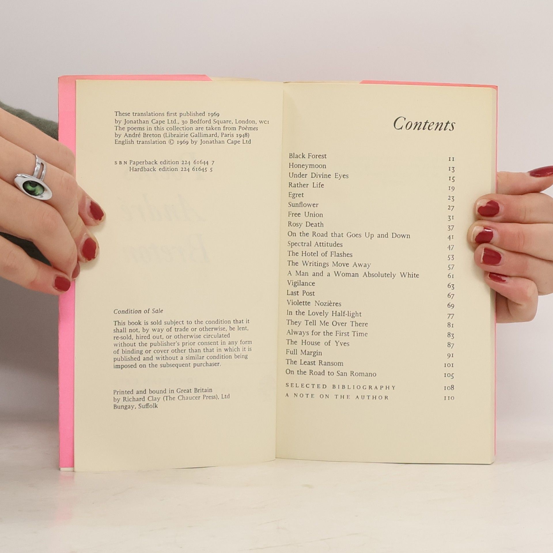 André Breton Selected Poems