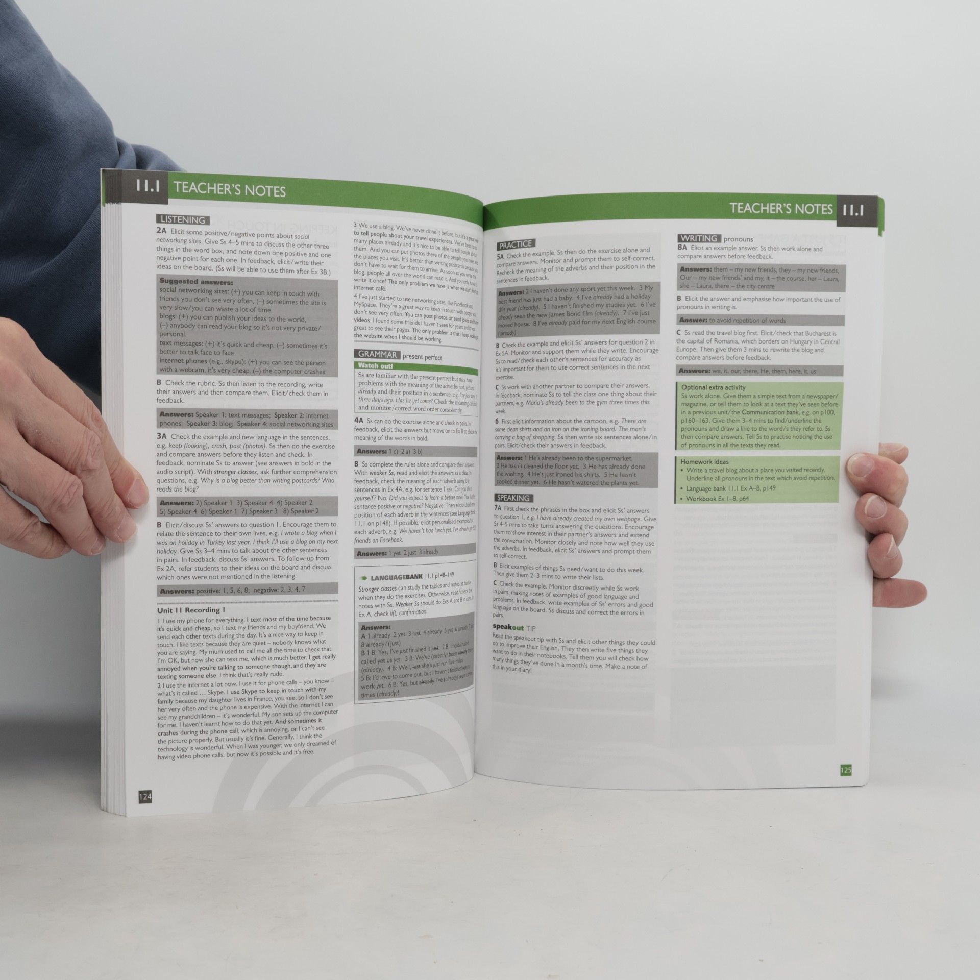 Jenny Parsons Speakout. Pre-intermediate. Teacher's resource book