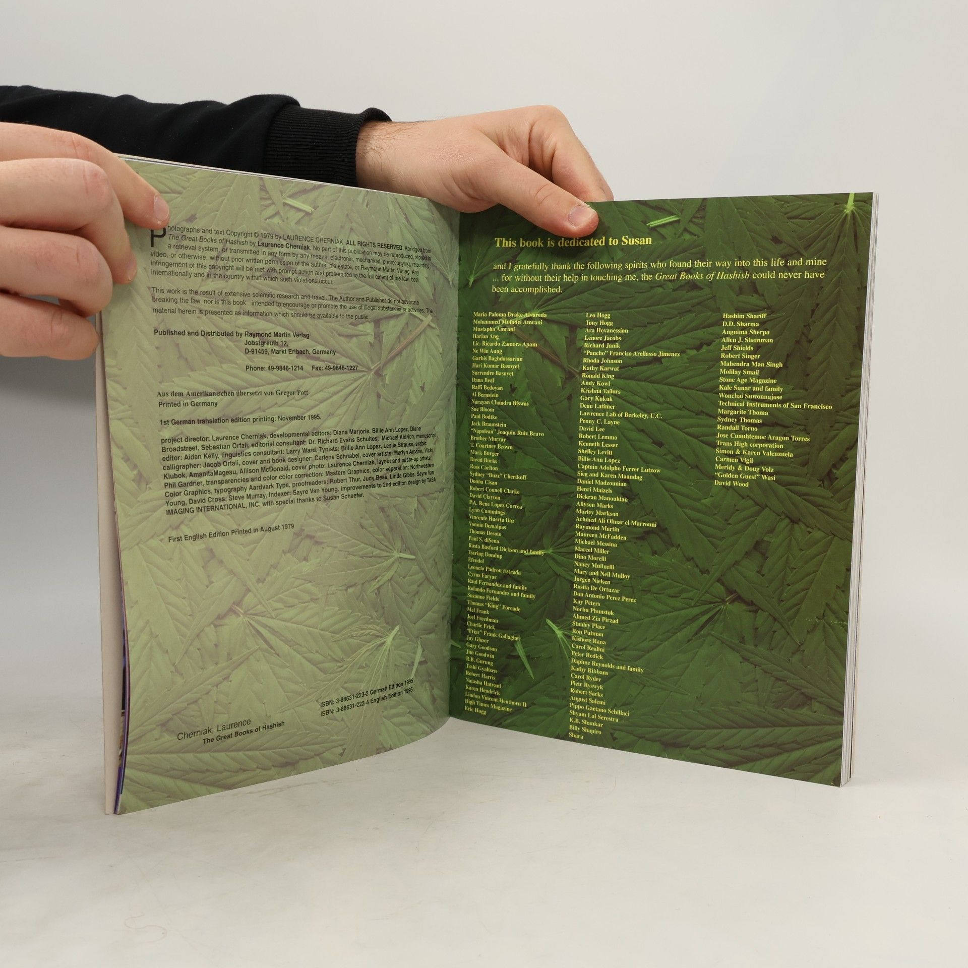 Laurence Cherniak Das große Haschisch-Buch. Teil 1.