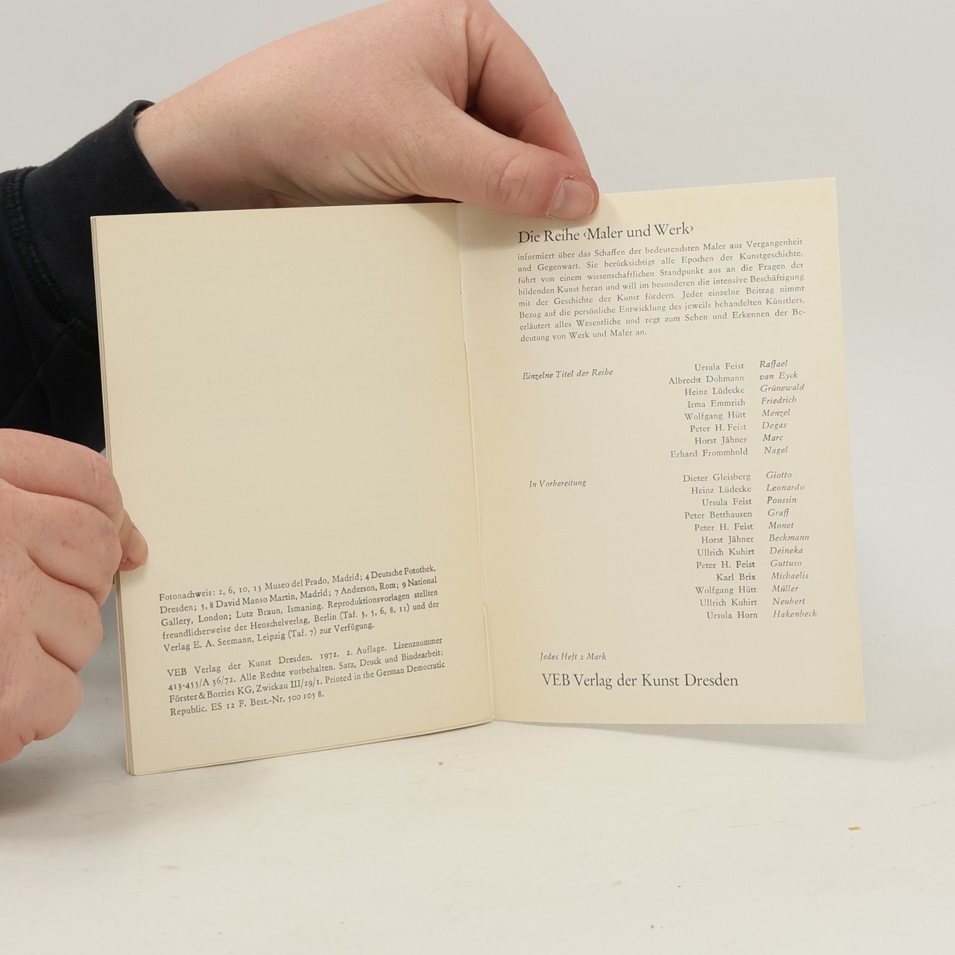 Autorenkollektiv Maler und Werk. Velazquez