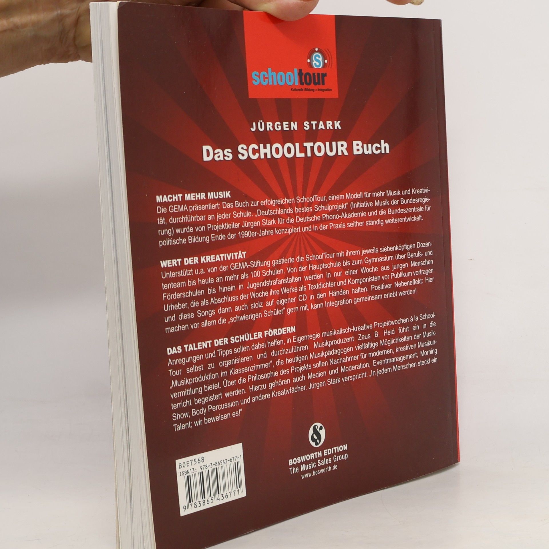 Jürgen Stark Das School-Tour-Buch