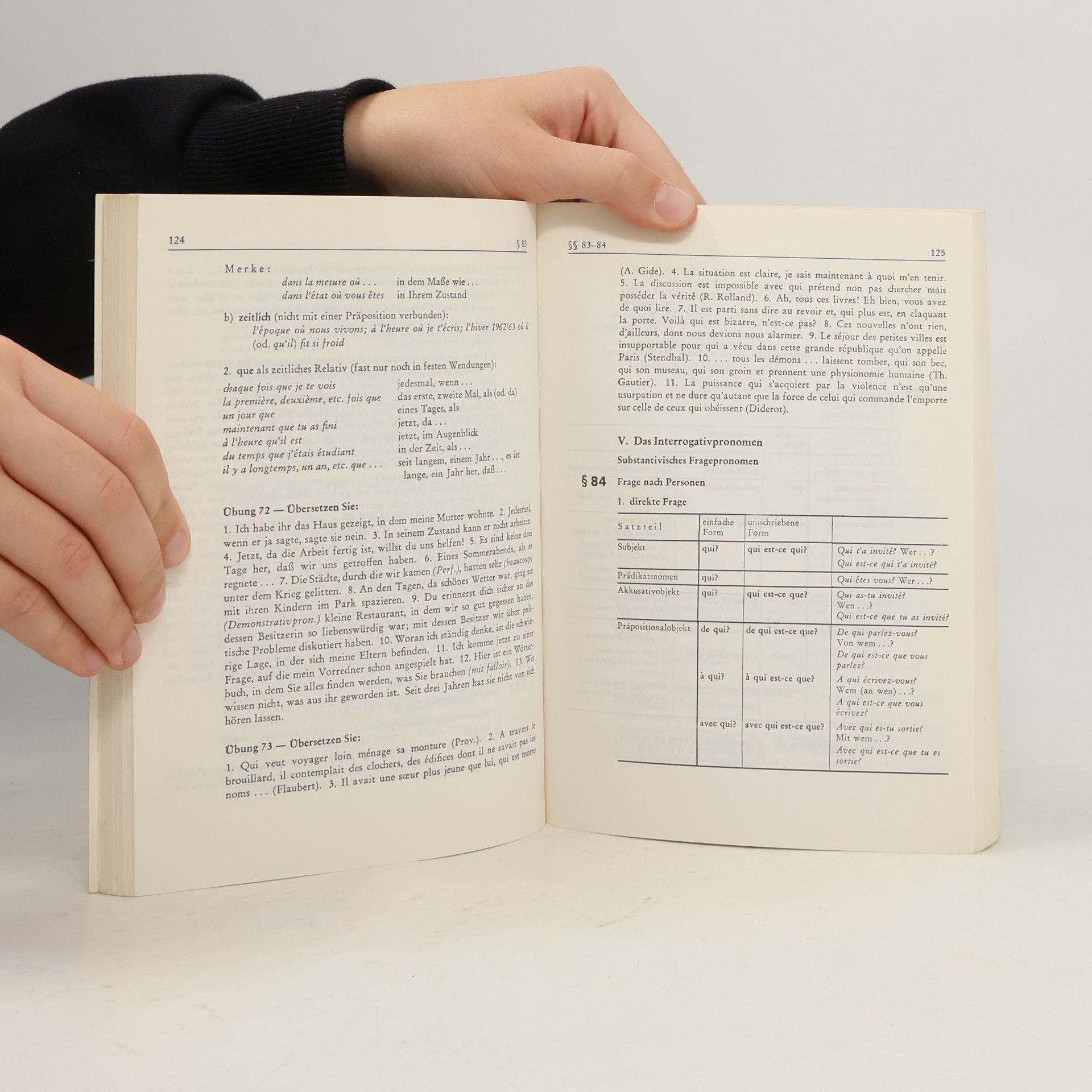 Walter Reinecke Französische Wiederholungsgrammatik