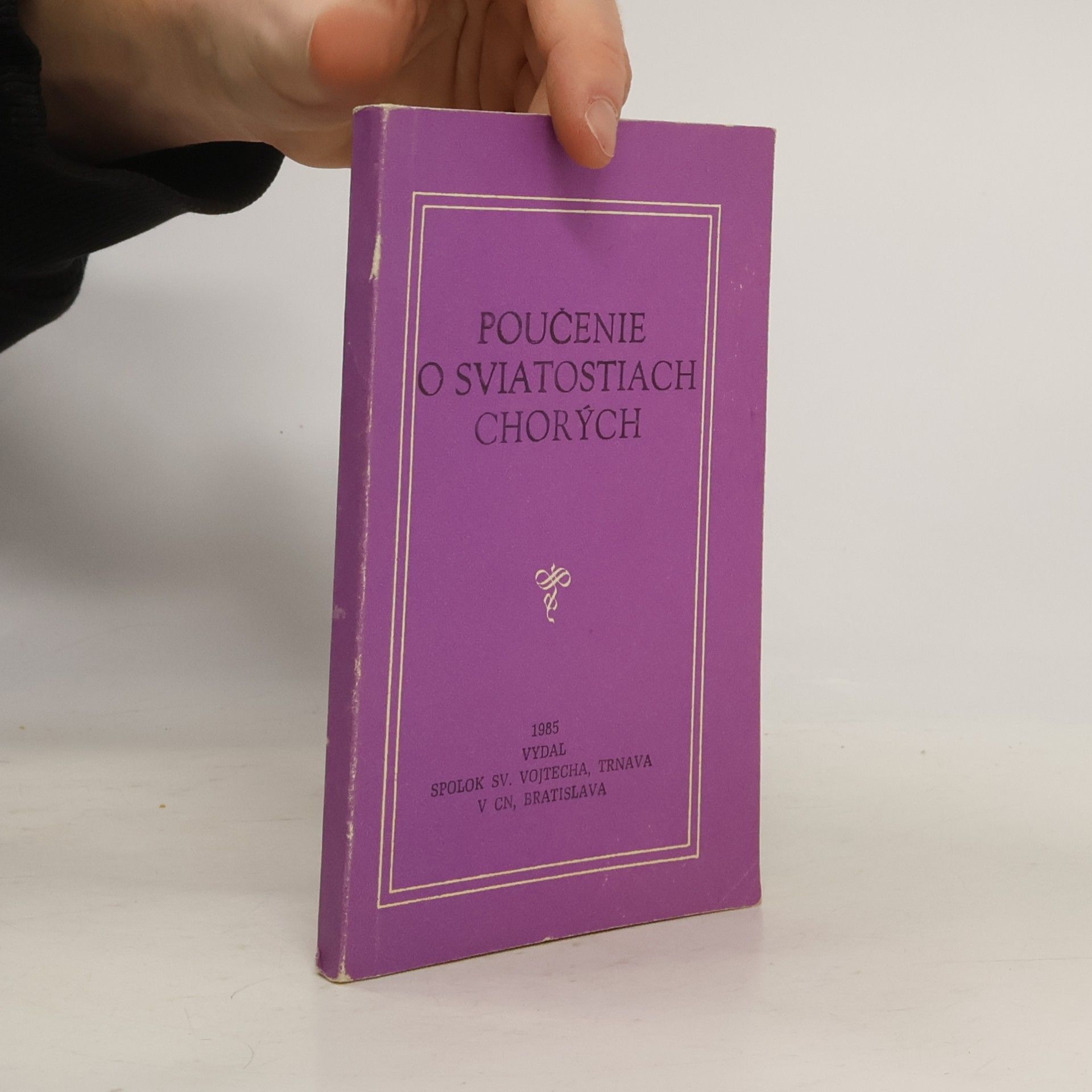 Kolektiv autorů Poučenie o sviatostiach chorých