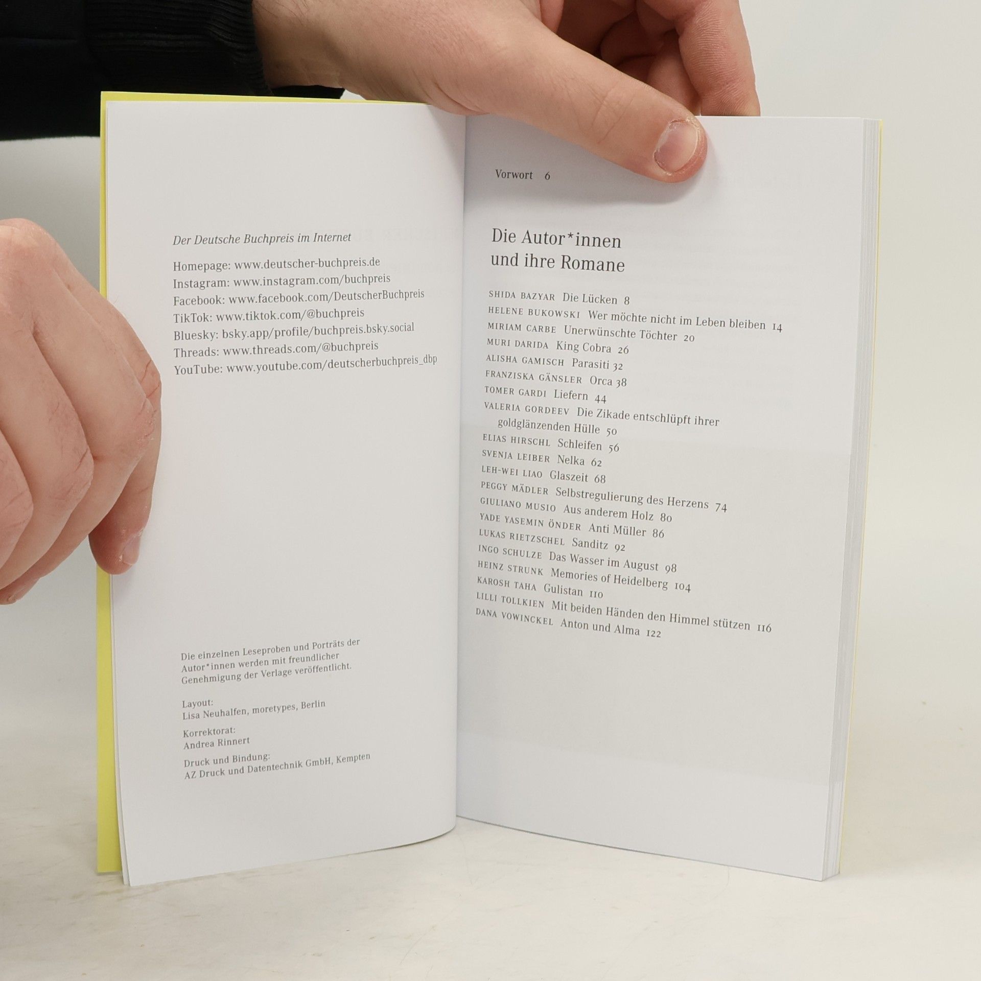 Autorenkollektiv Deutscher Buch Preis 2026