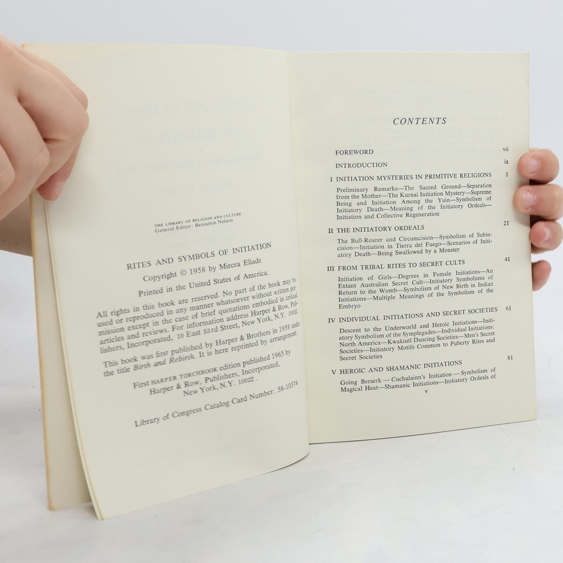 Mircea Eliade Rites and Symbols of Initiation