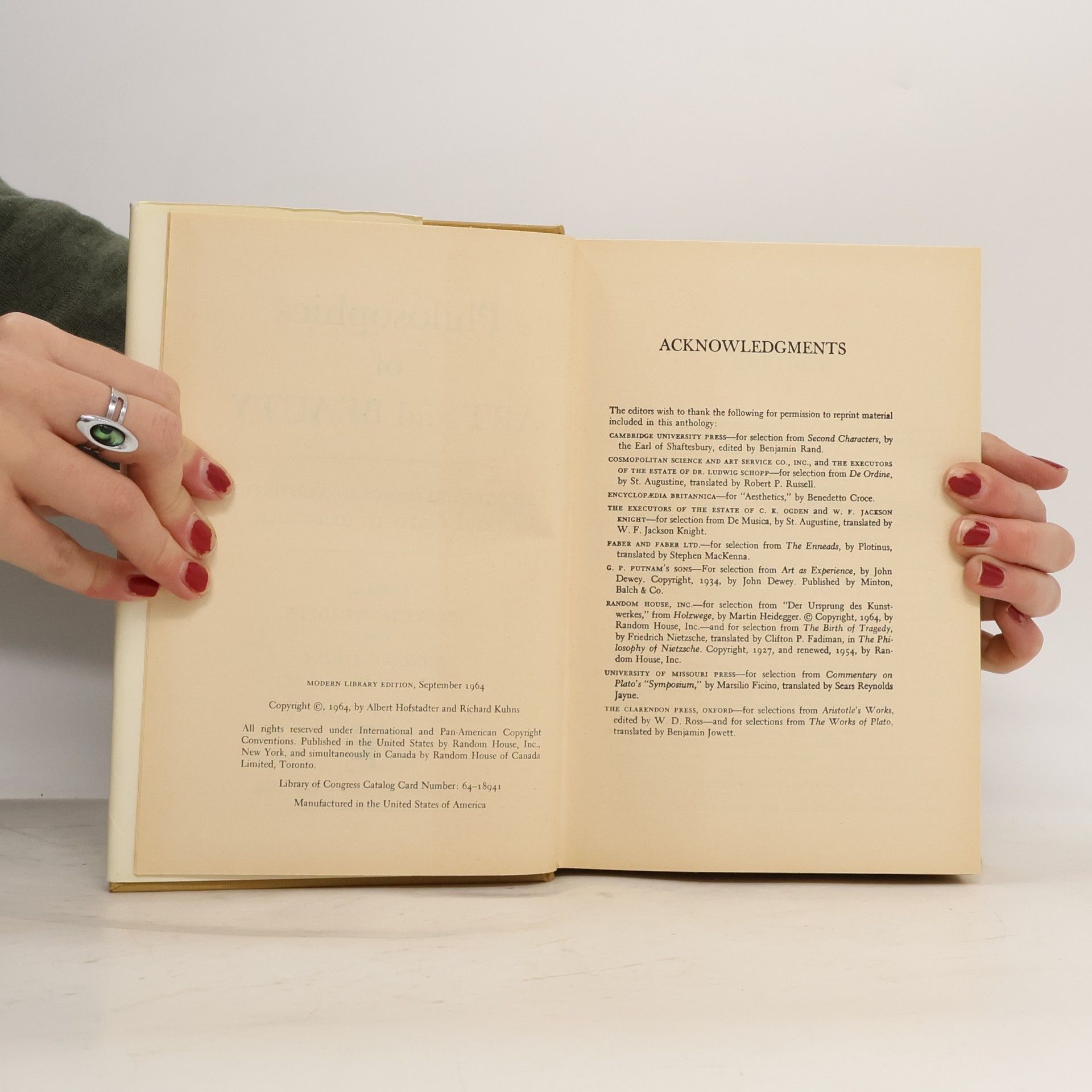 Autorenkollektiv Philosophies of Art and Beauty