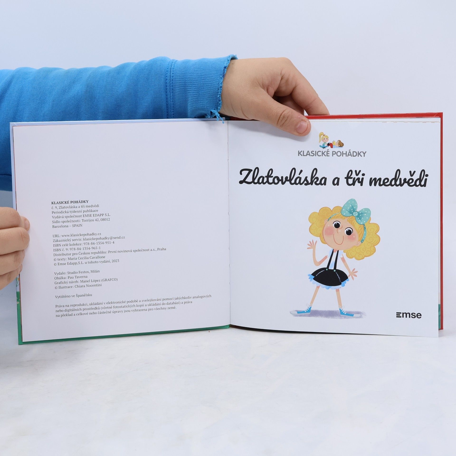 Kolektiv autorů Klasické pohádky. Zlatovláska a tři medvědi