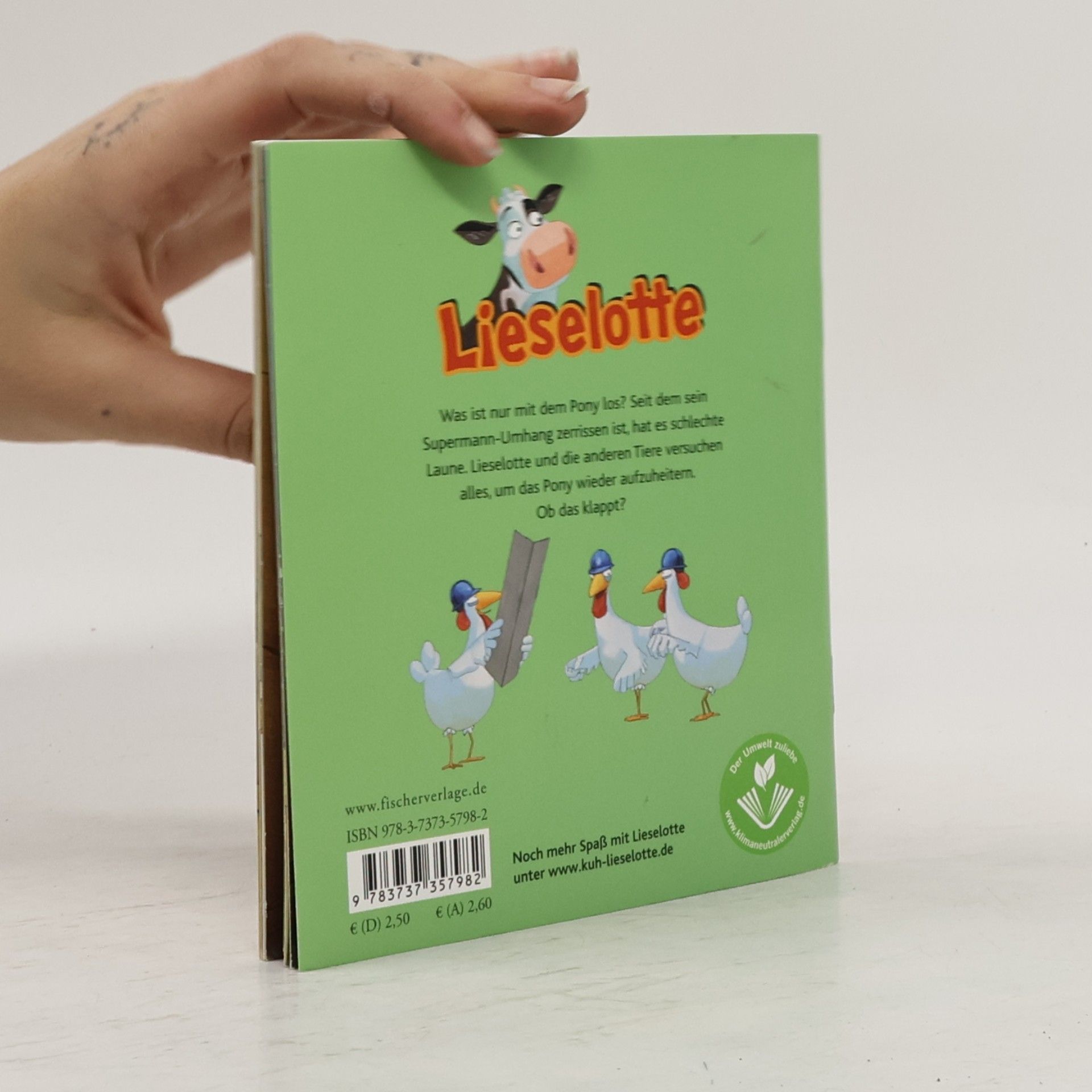 Alexander Steffensmeier Lieselotte und die verlorene Superkraft