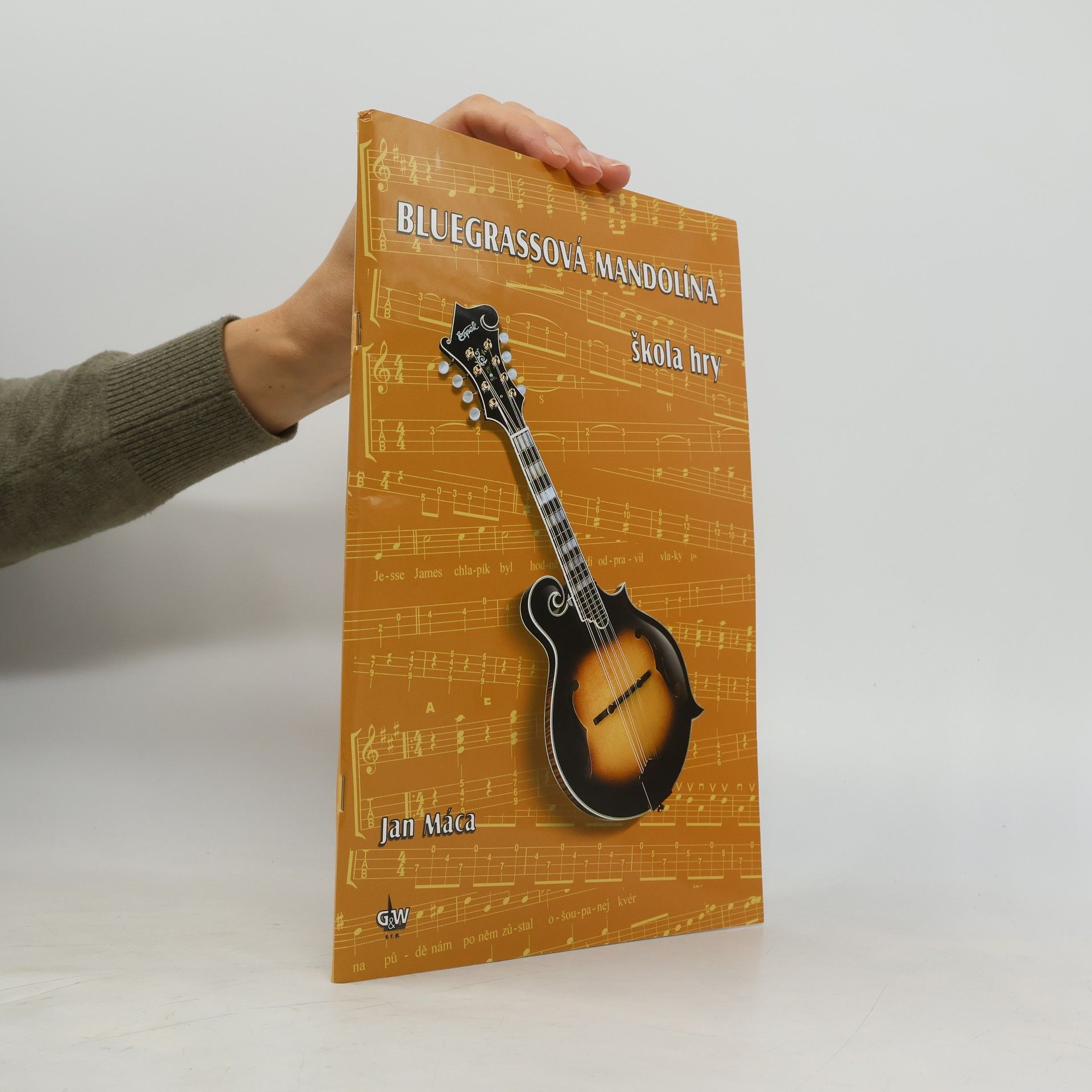 Bluegrassová mandolína+CD