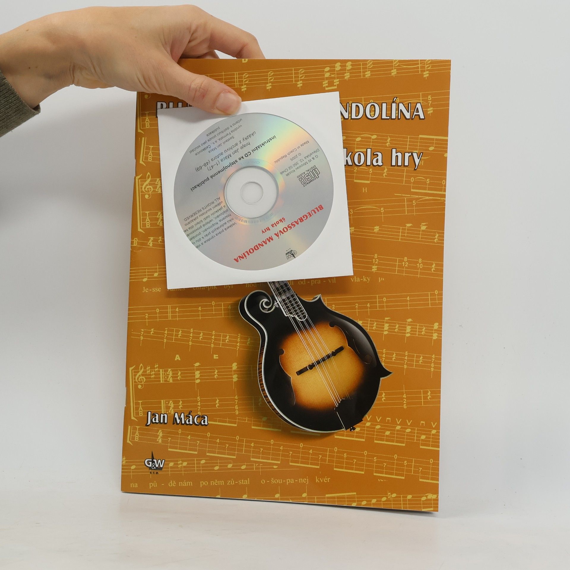 Jan Máca Bluegrassová mandolína+CD