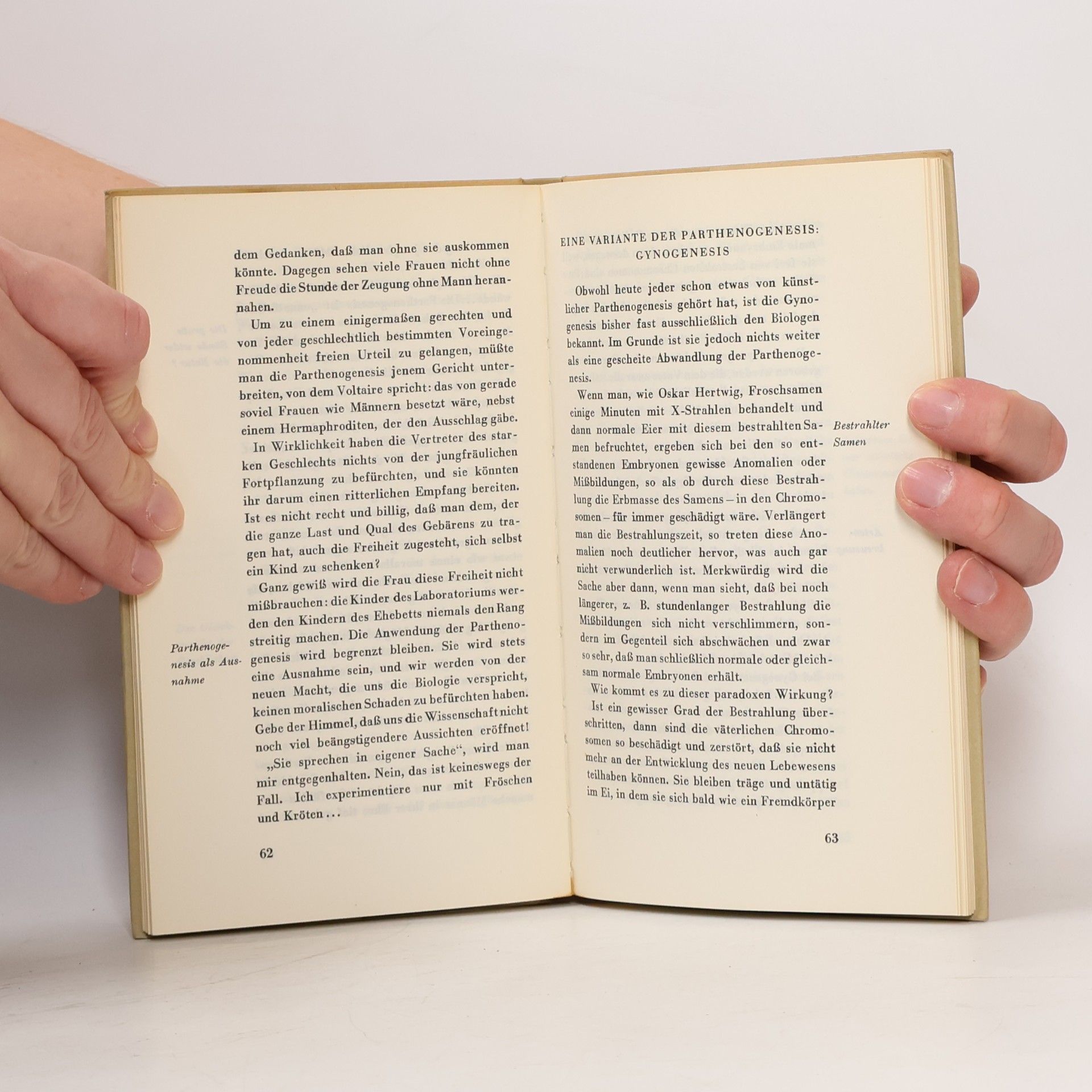 Jean Rostand Die Biologie und der Mensch der Zukunft