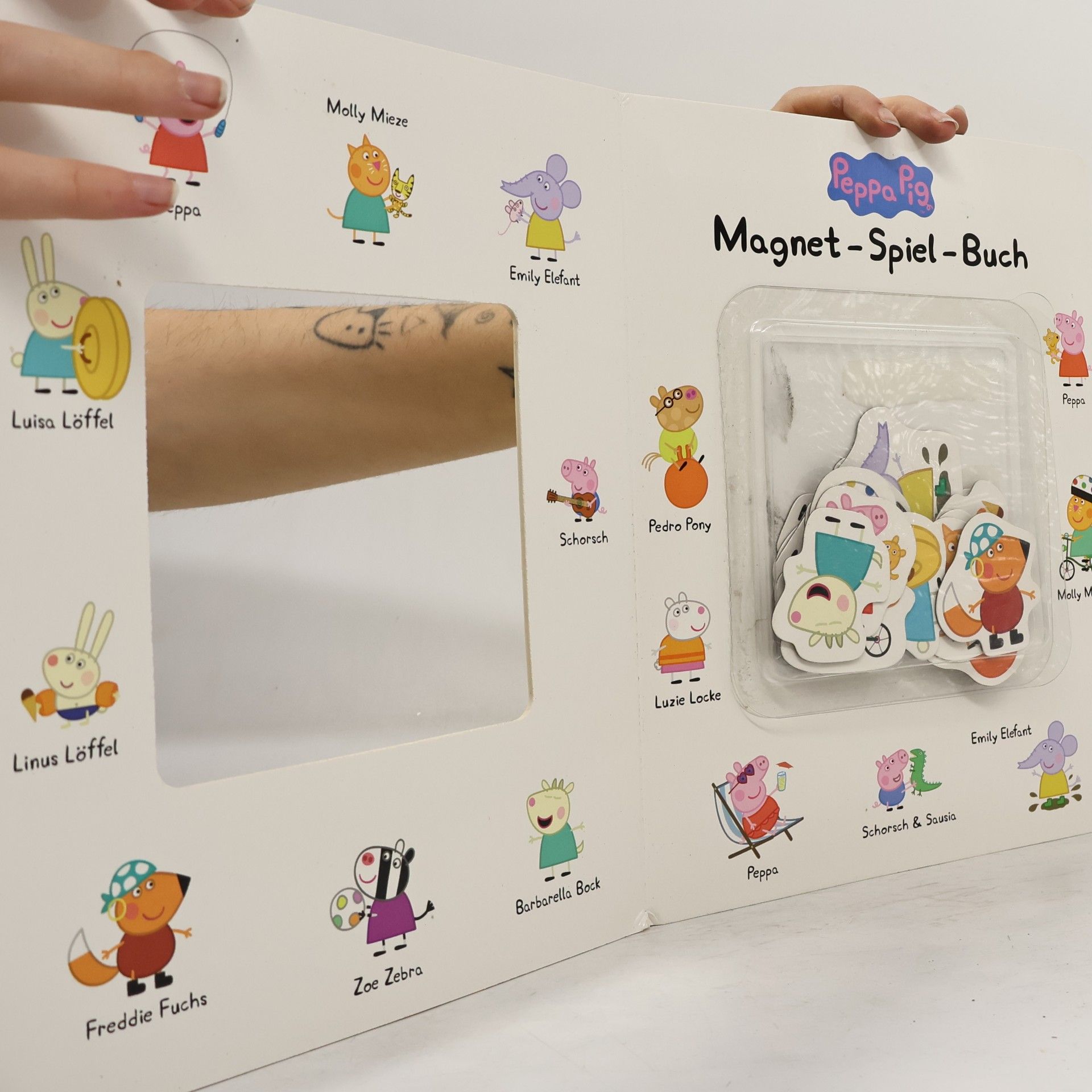 Autorenkollektiv Peppa Pig Magnet-Spiel-Buch