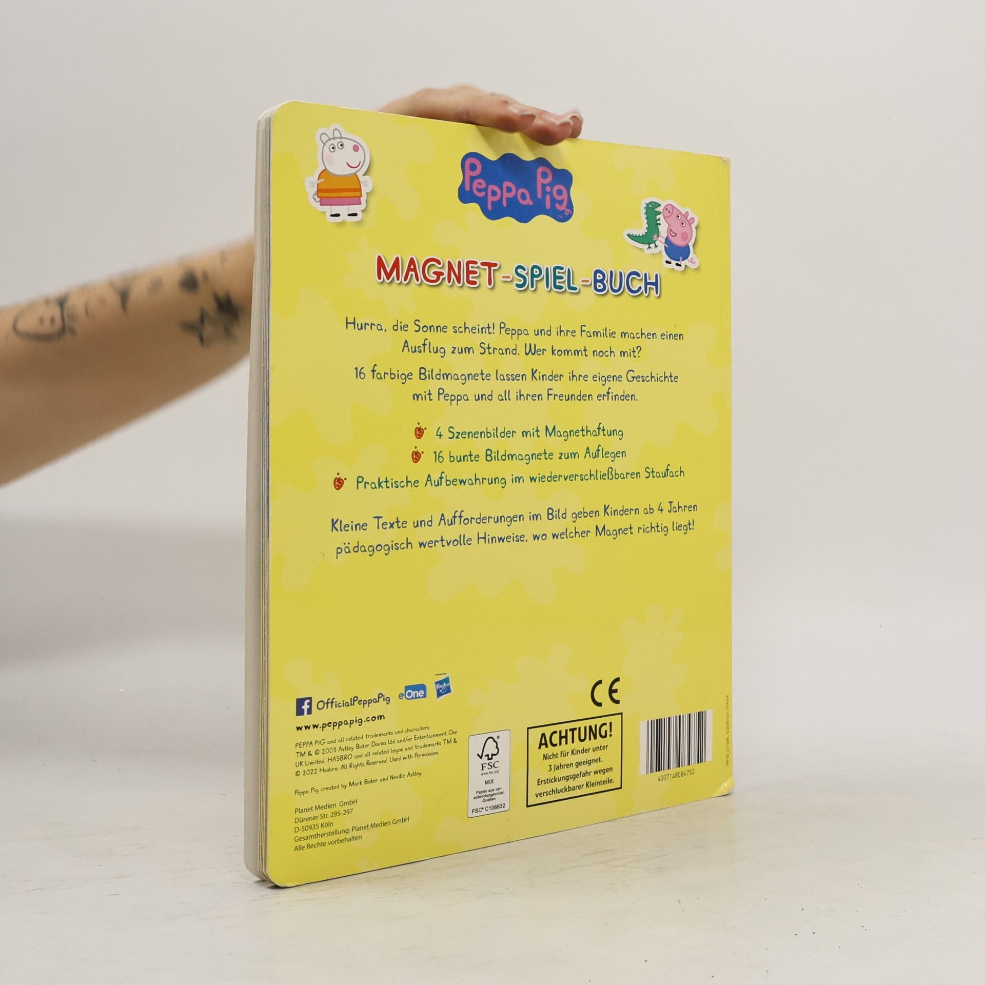 Autorenkollektiv Peppa Pig Magnet-Spiel-Buch