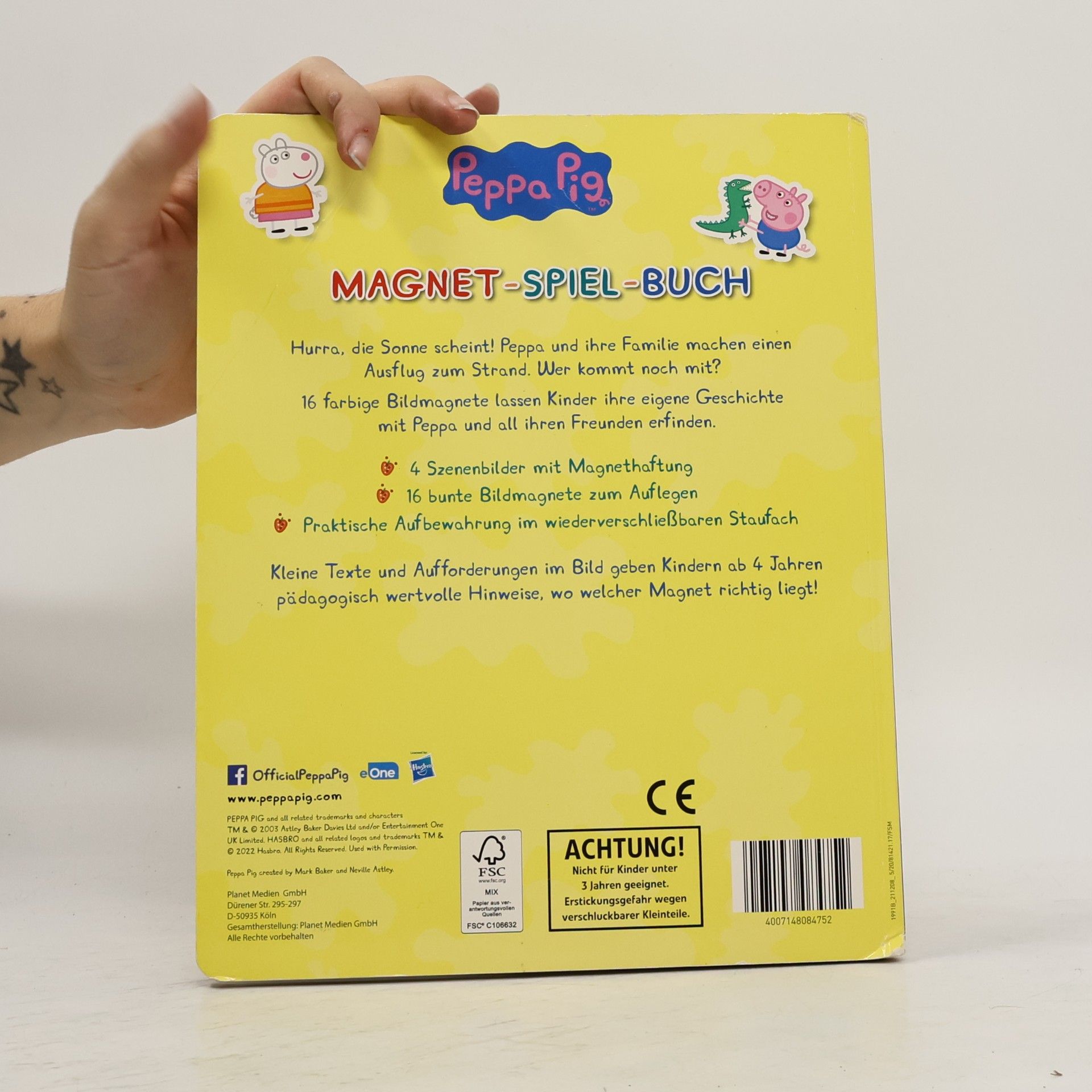 Autorenkollektiv Peppa Pig Magnet-Spiel-Buch