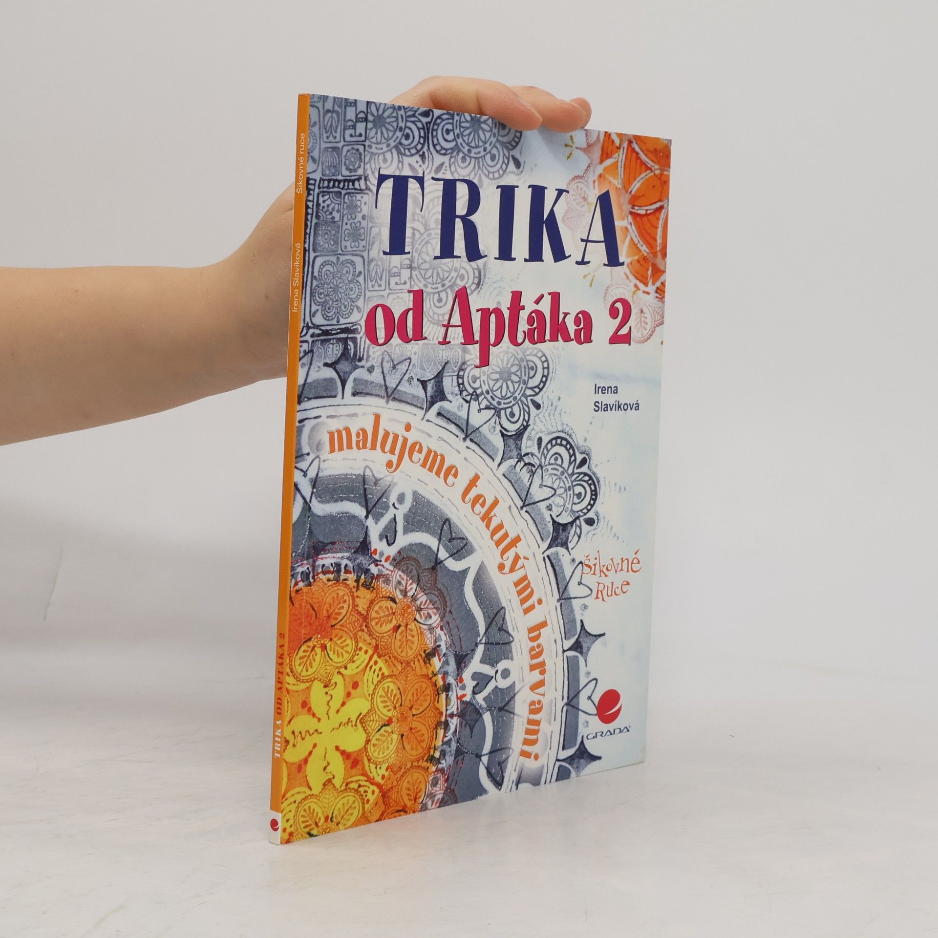 Irena Slavíková Trika od Aptáka 2 – malujeme tekutými barvami