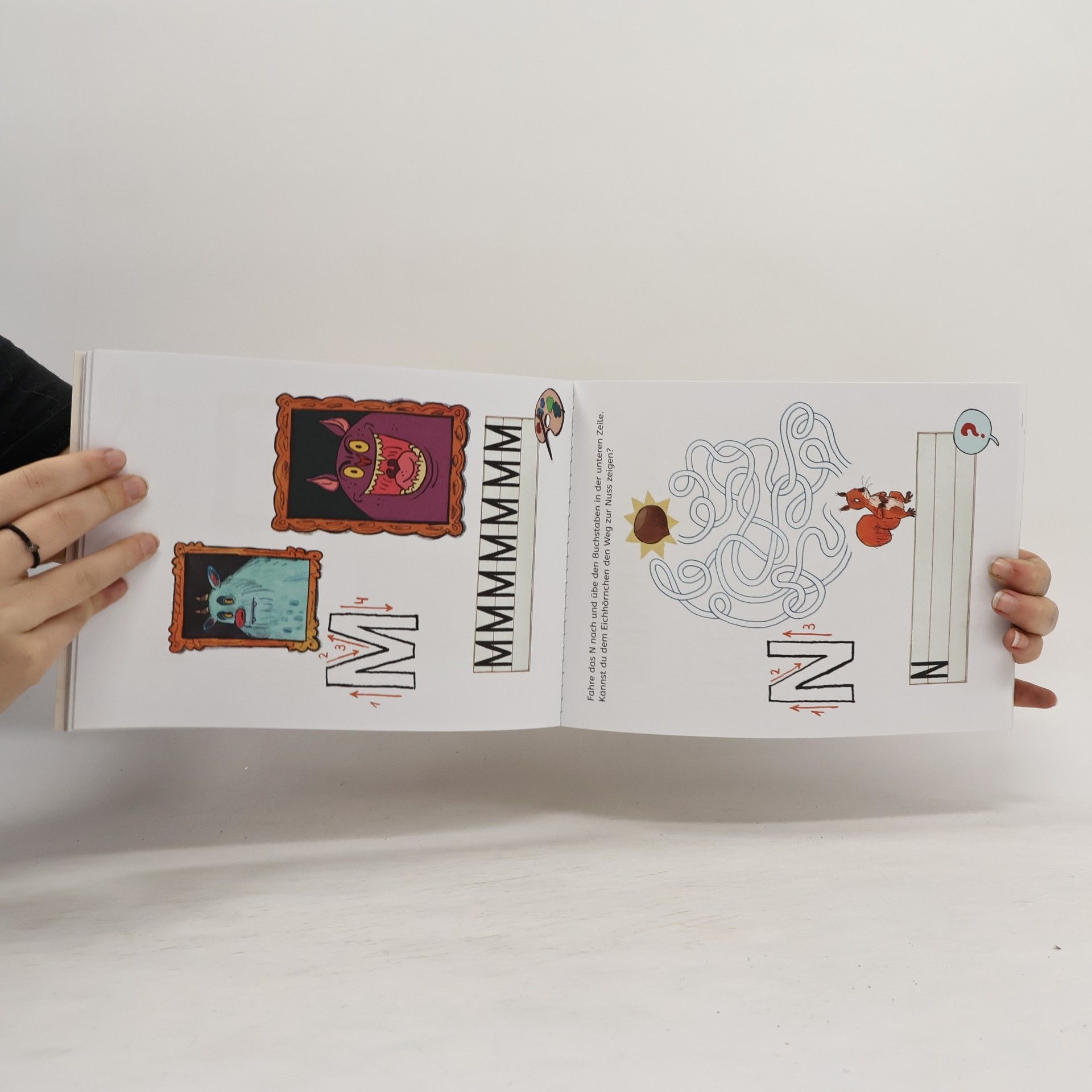 Hannah Lang Mein Lernblock für die Vorschule - Erste Buchstaben