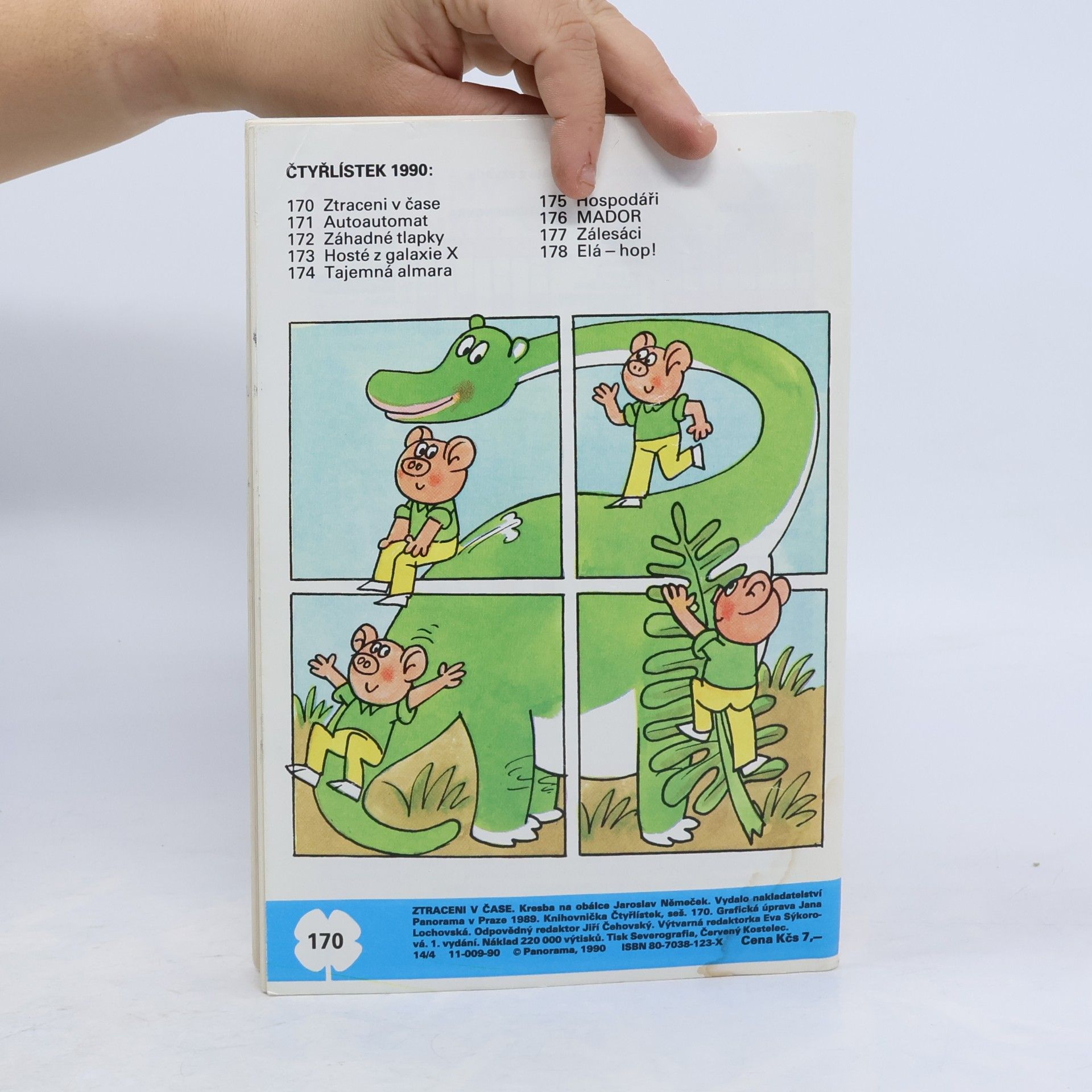 Autorenkollektiv Čtyřlístek 170. Ztraceni v čase