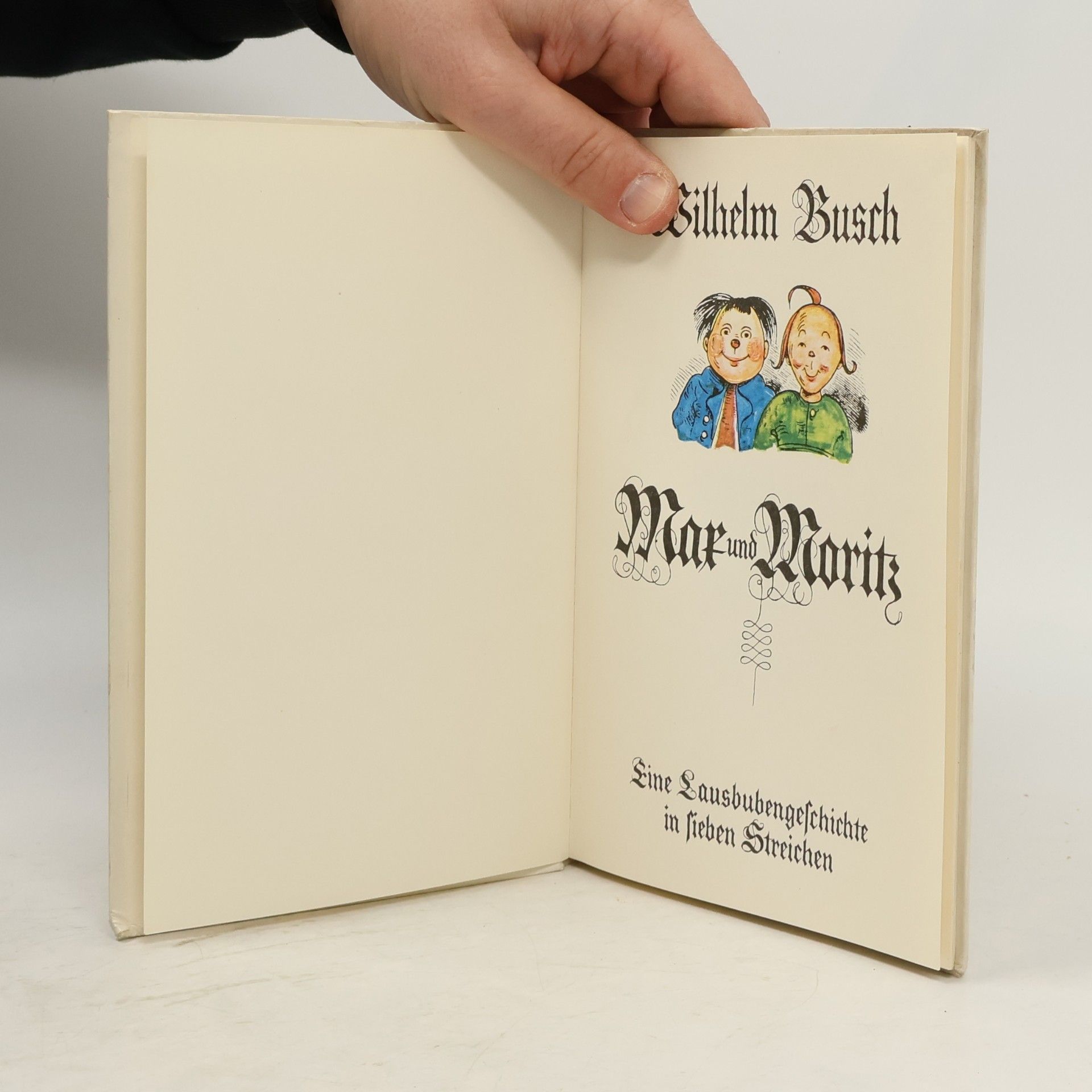 Wilhelm Busch Mar und Moritz