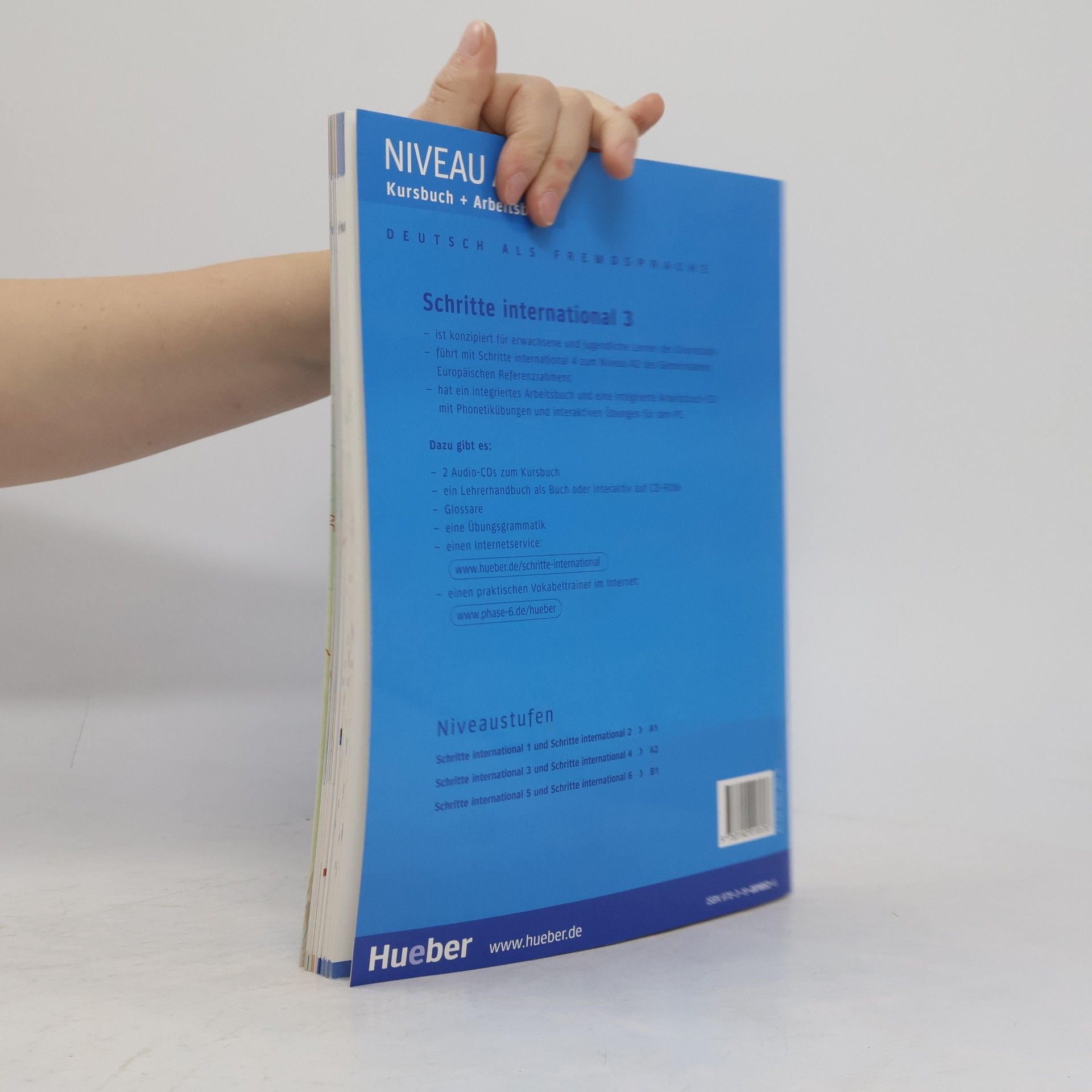 Silke Hilpert Schritte 3 international : deutsch als fremdsprache : kursbuch + arbeitsbuch. Niveau A2