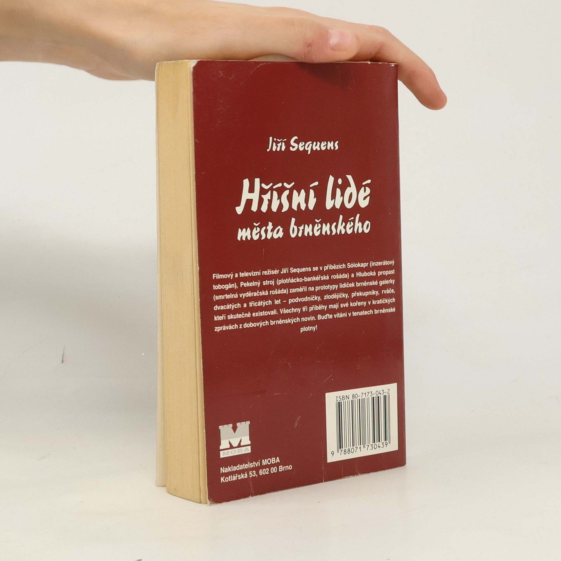 Jiří Sequens Hříšní lidé města brněnského