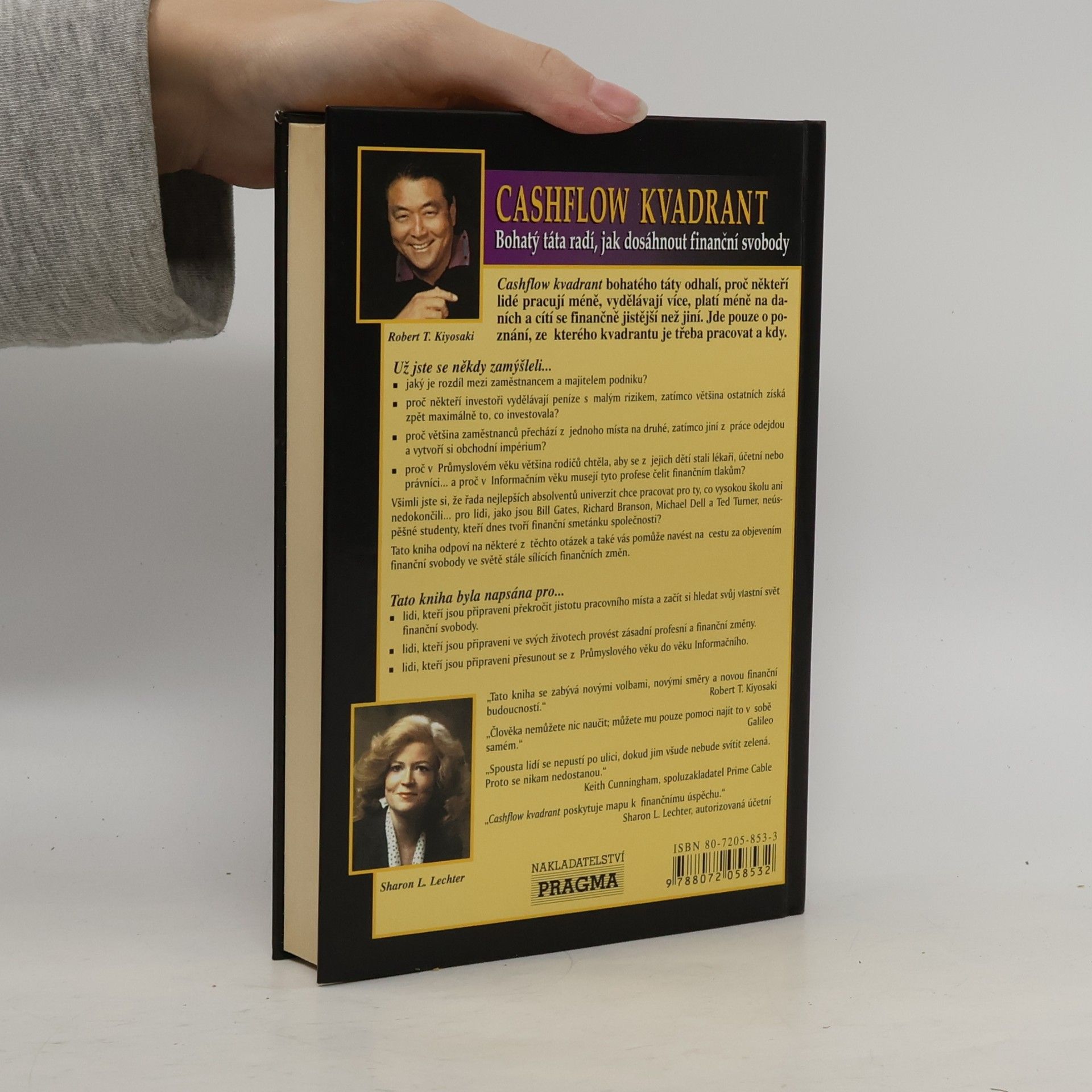 Robert Kiyosaki Cashflow kvadrant