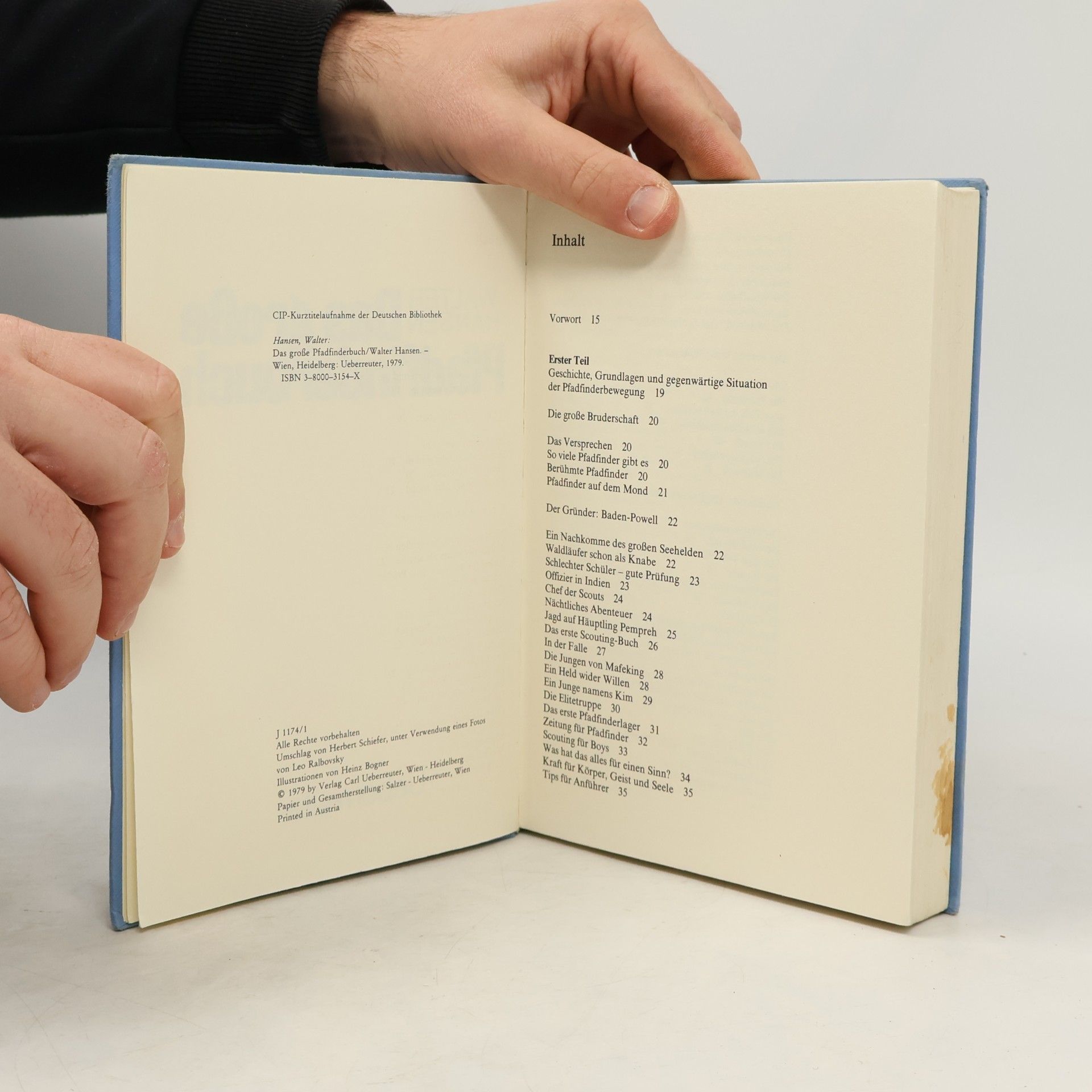 Walter Hansen Das große Pfadfinderbuch