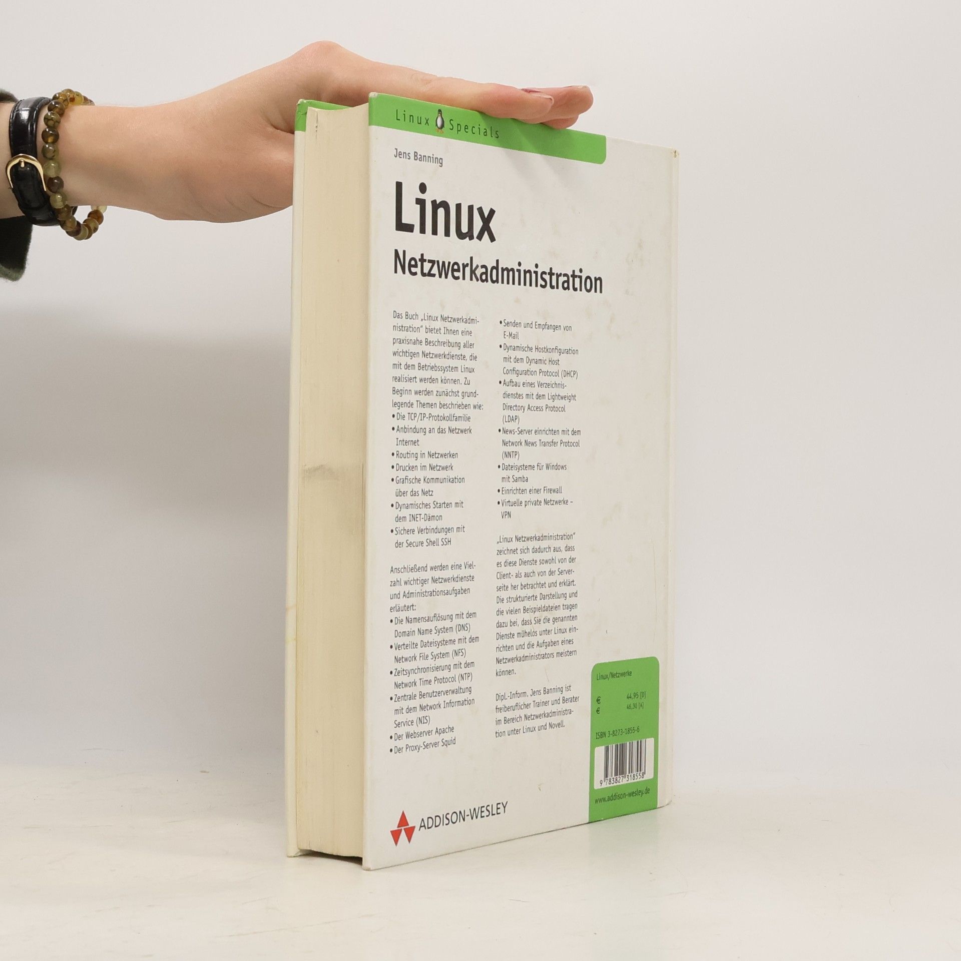 Jens Banning Linux-Netzwerkadministration