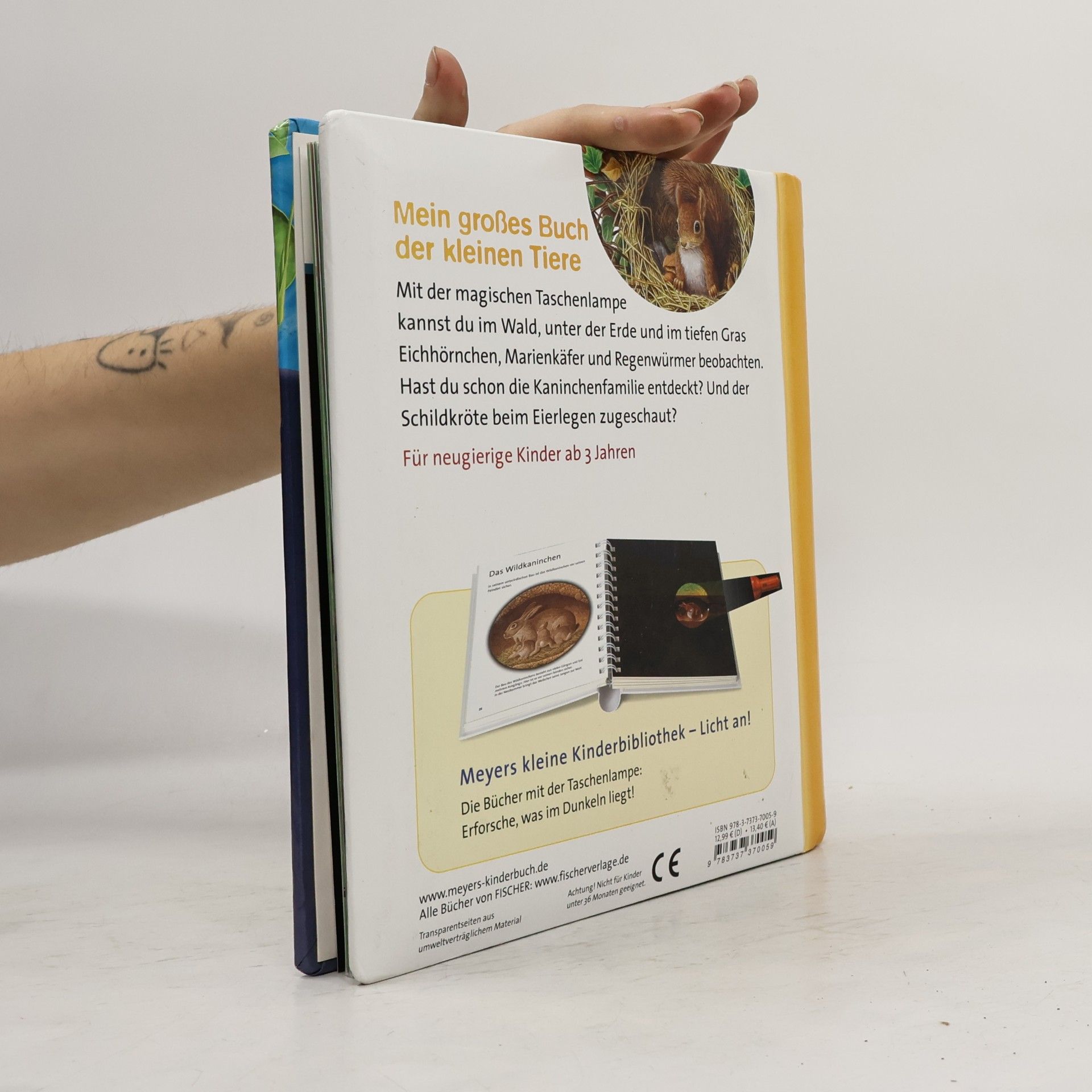 Danie le Bour Licht an! Mein großes Buch der kleinen Tiere