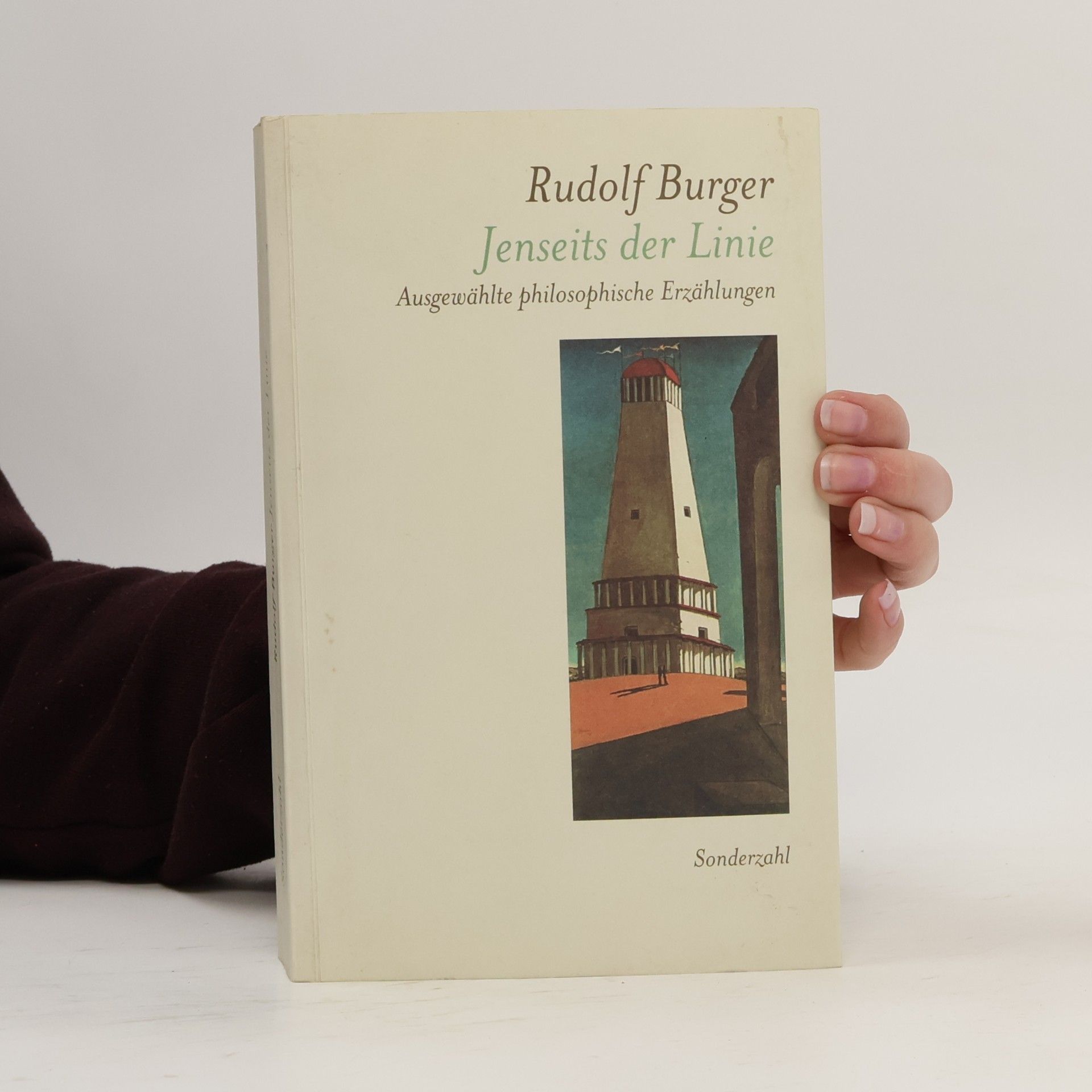 Rudolf Burger Jenseits der Linie