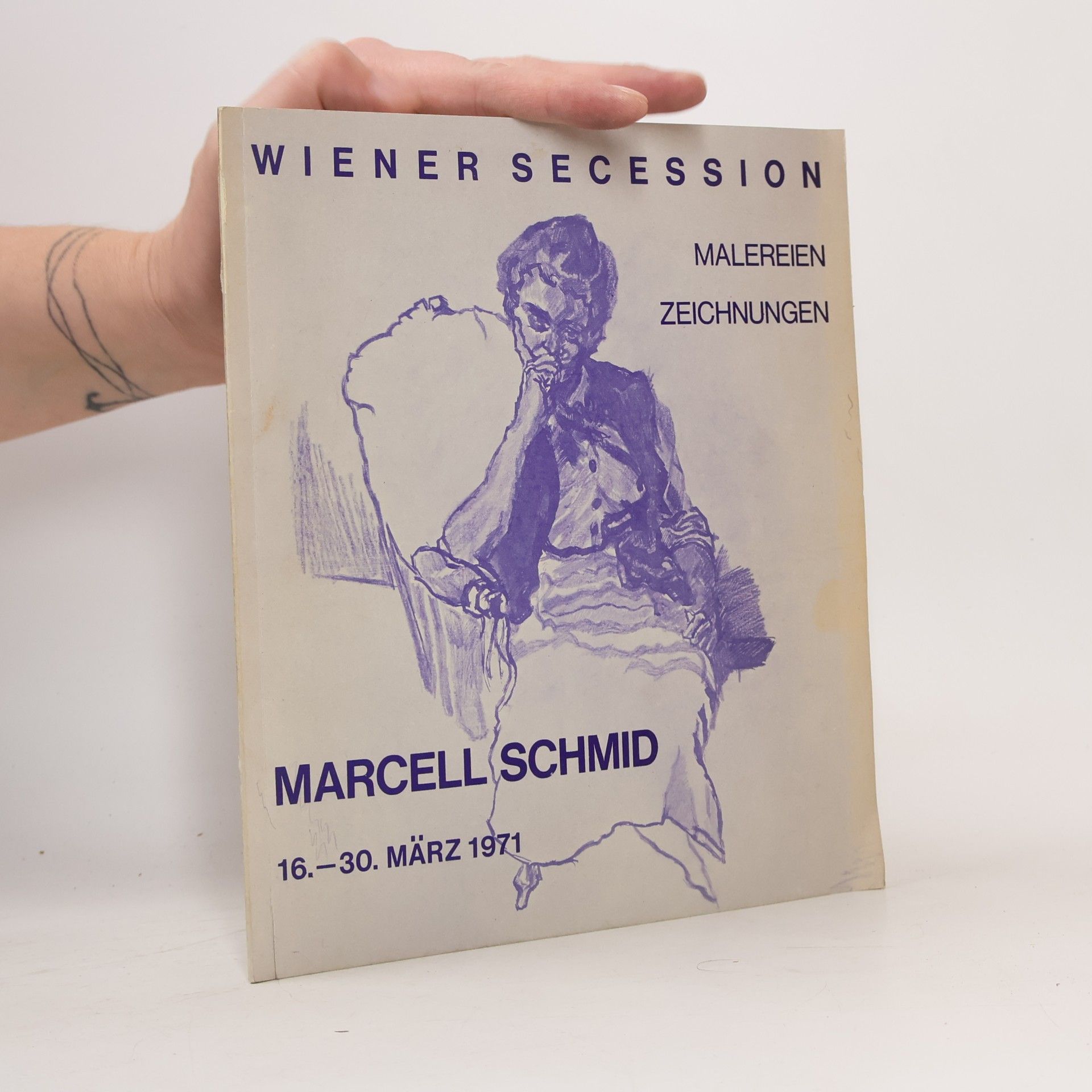 Malereien Zeichnungen. Marcell Schmid