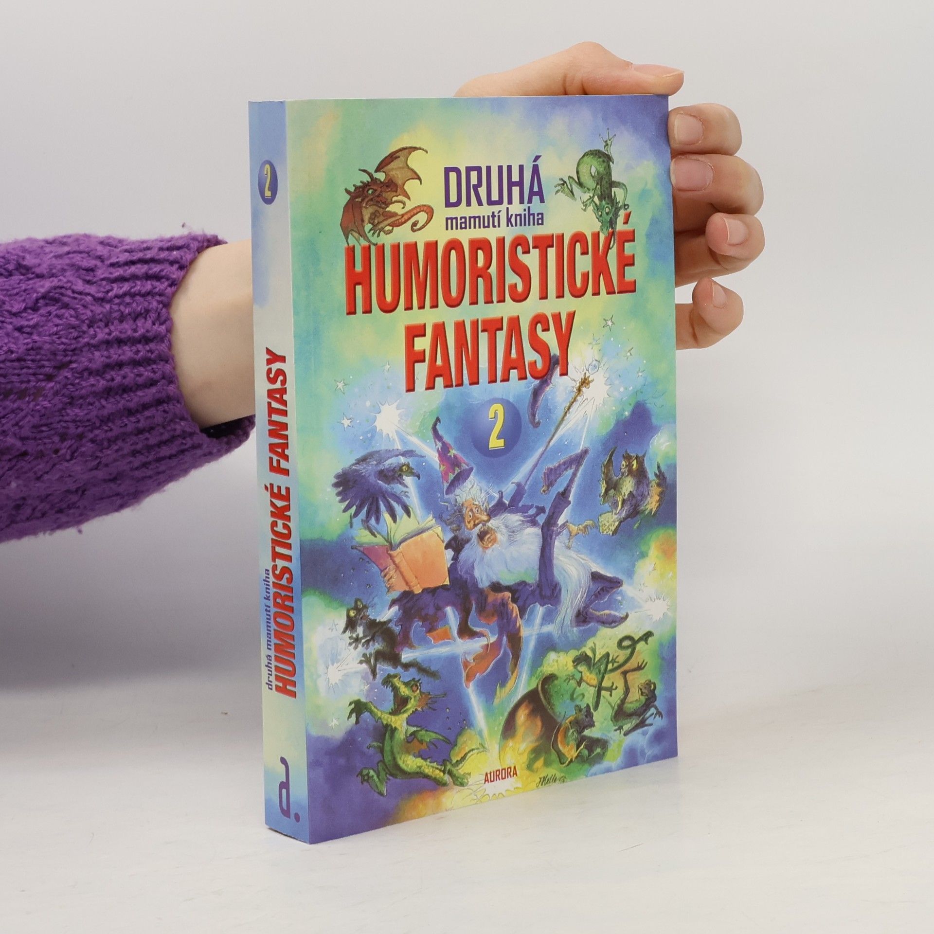 Druhá mamutí kniha humoristické fantasy