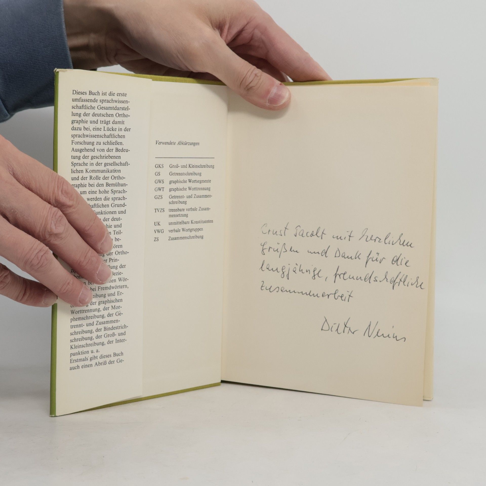 Dieter Nerius Deutsche Orthographie