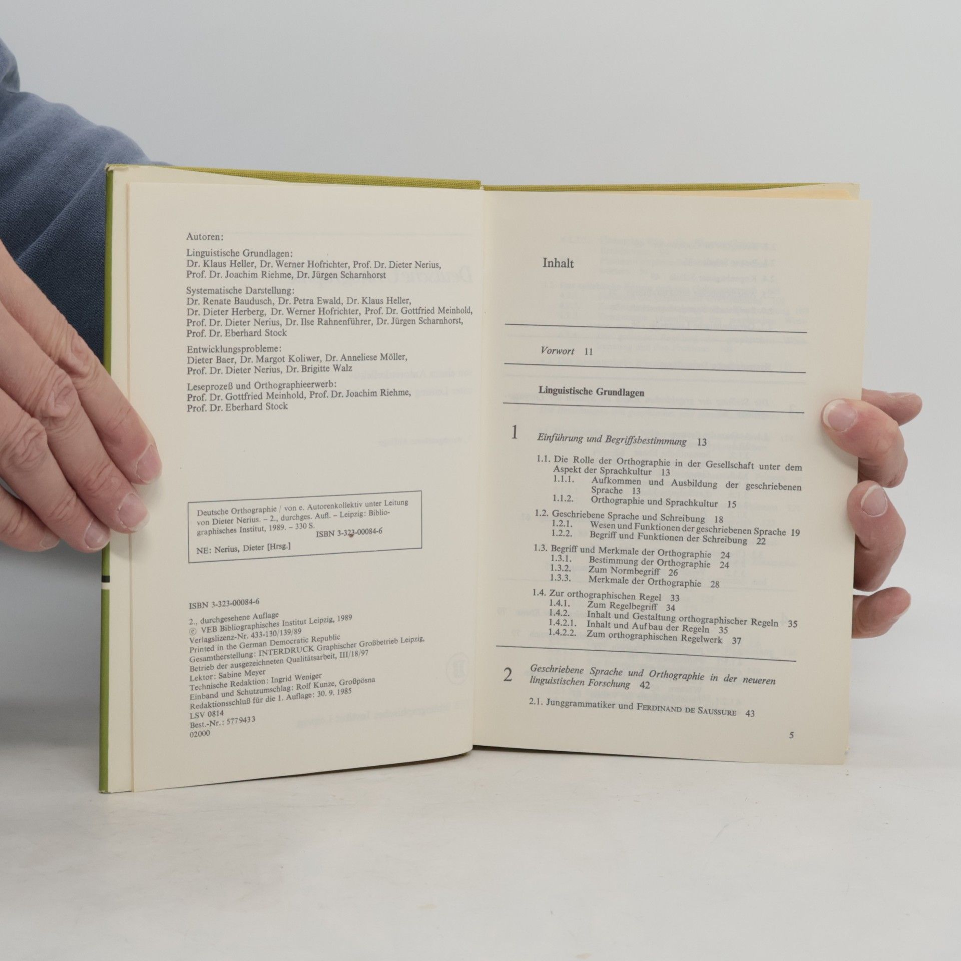 Dieter Nerius Deutsche Orthographie