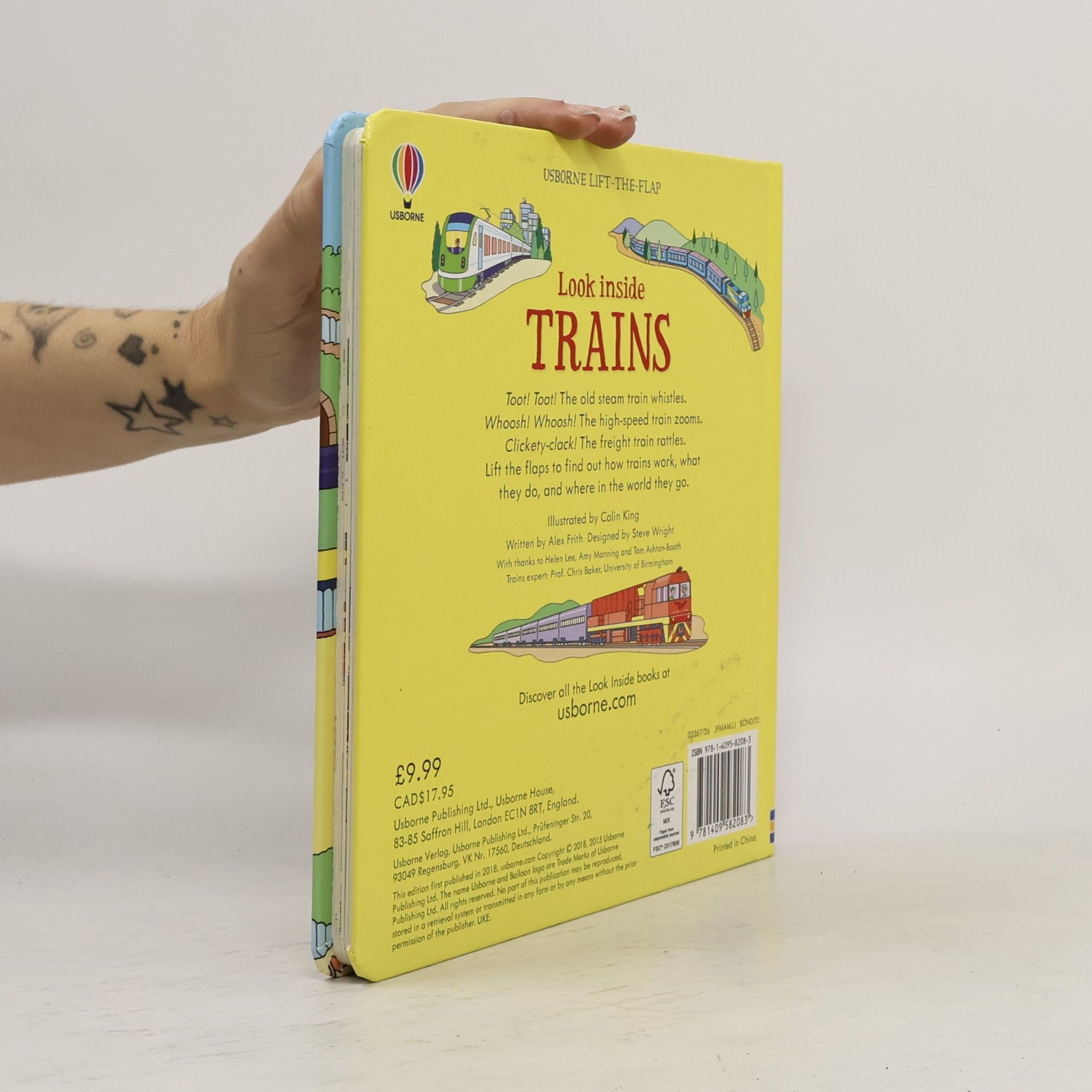 Alex Frith Look Inside Trains
