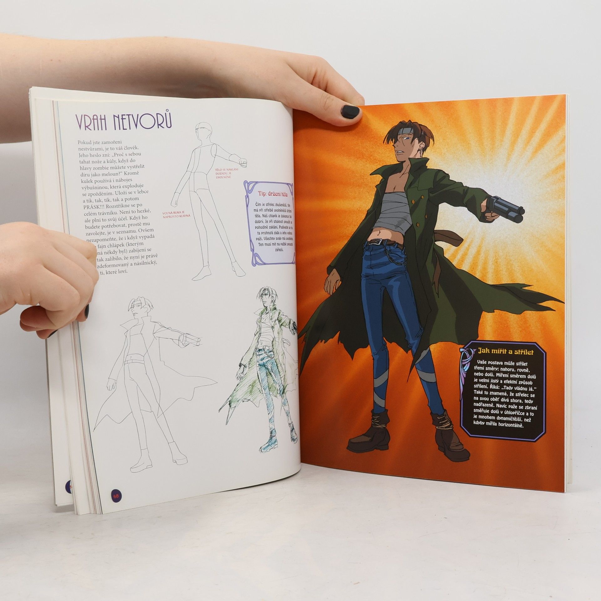 Christopher Hart Manga - svět hrůzy a temné magie. Naučte se kreslit