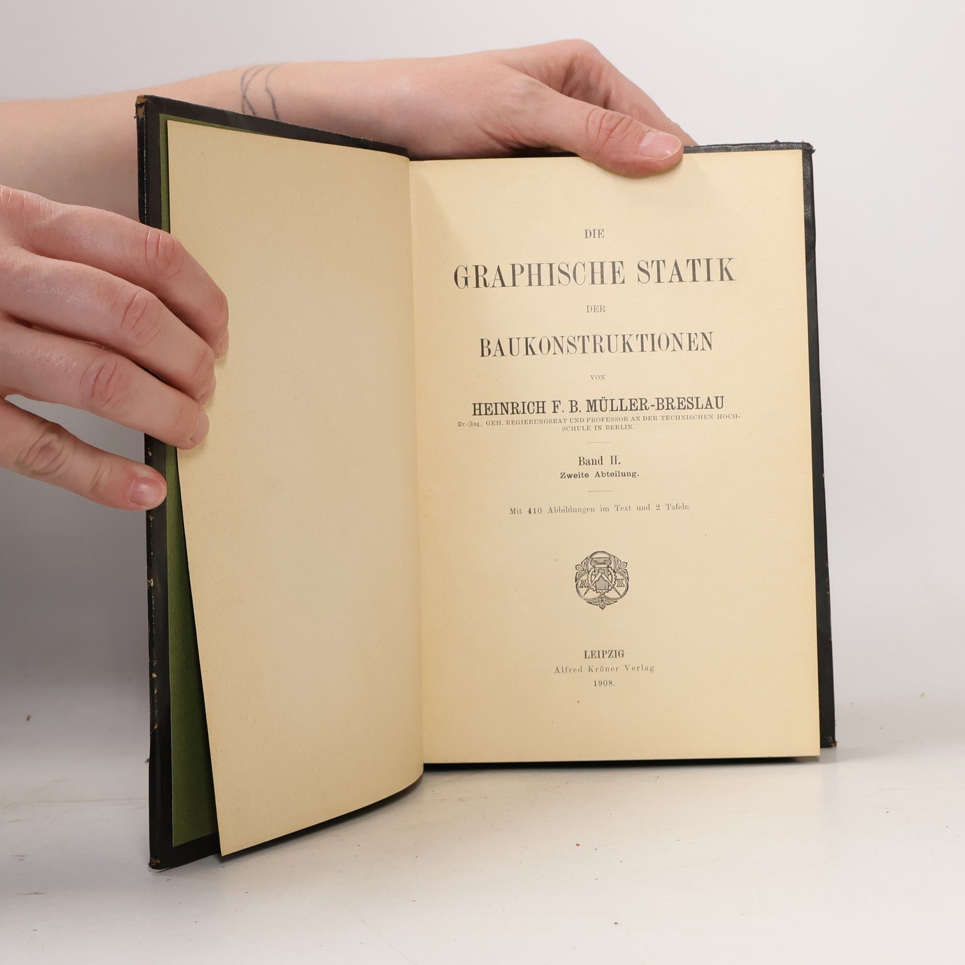 Müller-Breslau Statik der Baukonstruktionen