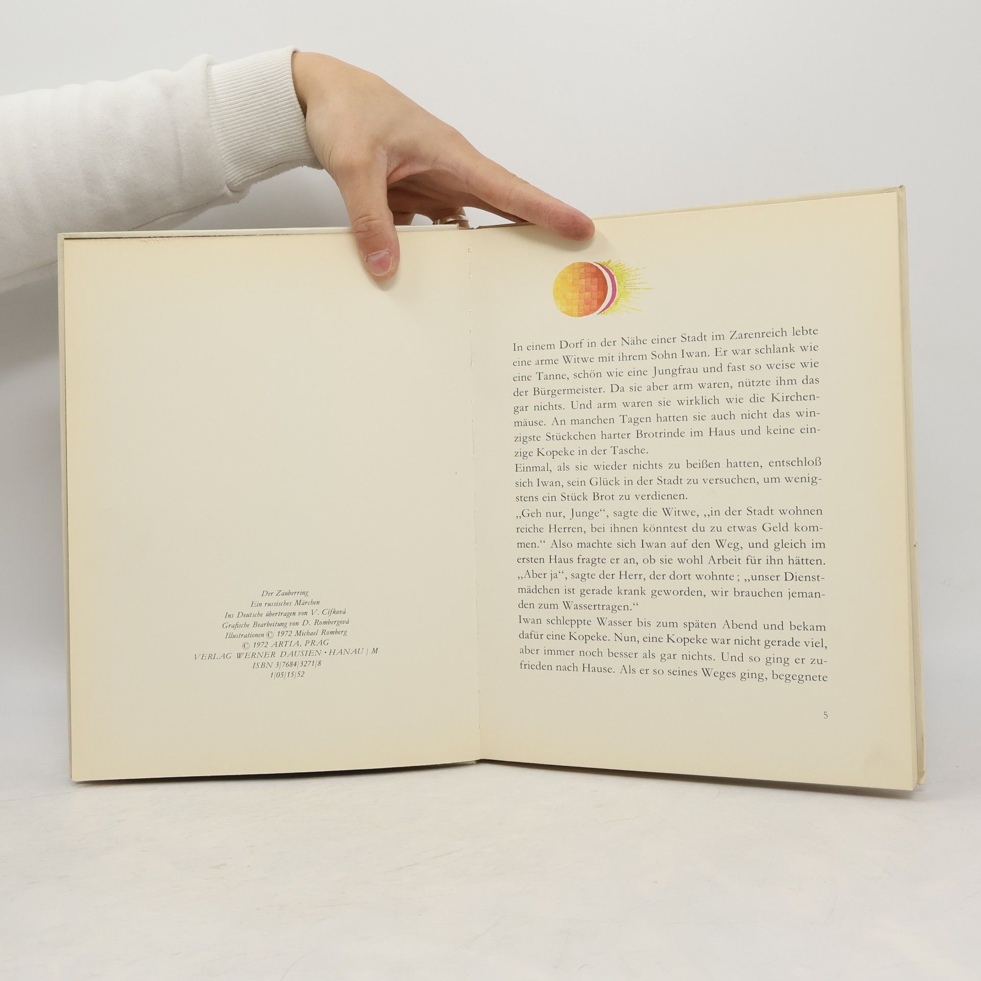 Der Zauberring. Ein russisches Volksmärchen. (Bilderbücher)