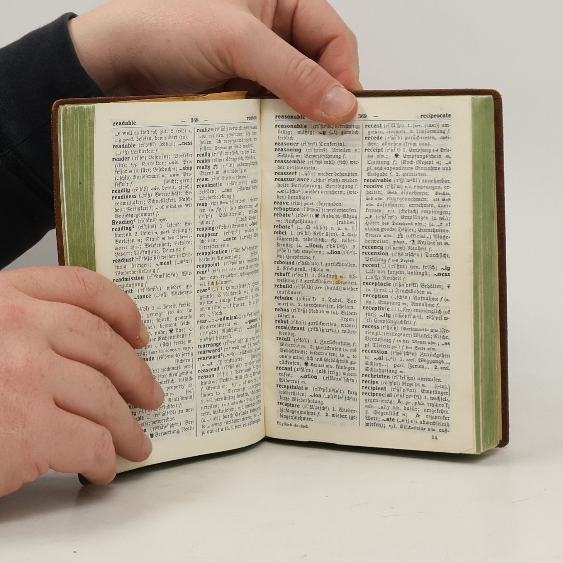Edmunt Klatt Langenscheidts Taschenwörterbuch der Englischen und Deutschen Sprache. Erster Teil