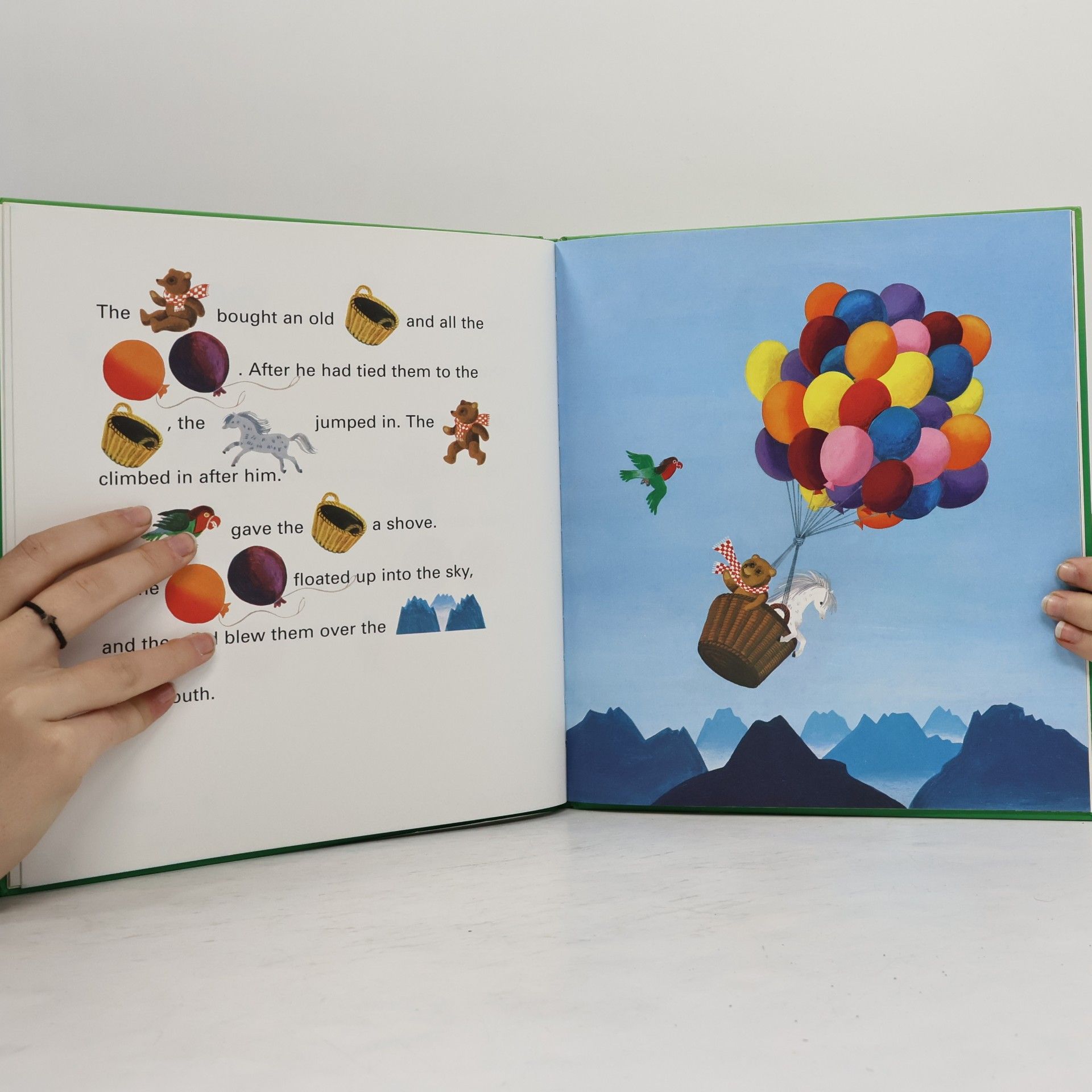 Sigrid Heuck Pony, bear and parrot