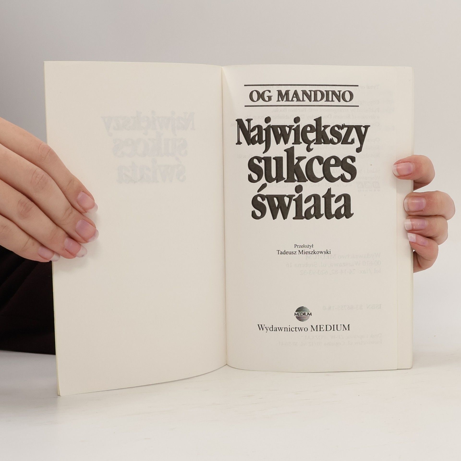 Og Mandino Największy sukces świata