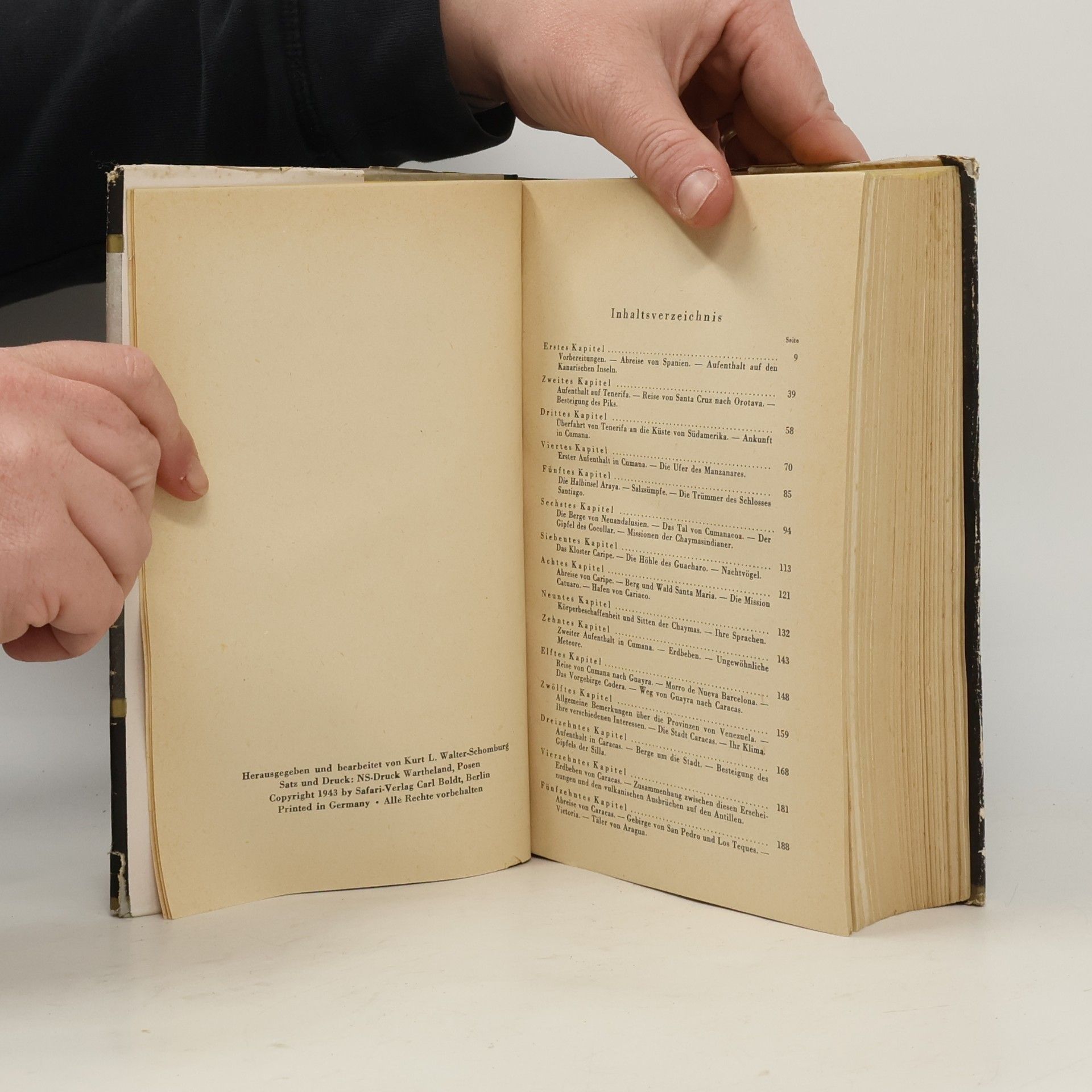 Alexander von Humboldt Südamerikanische Reise